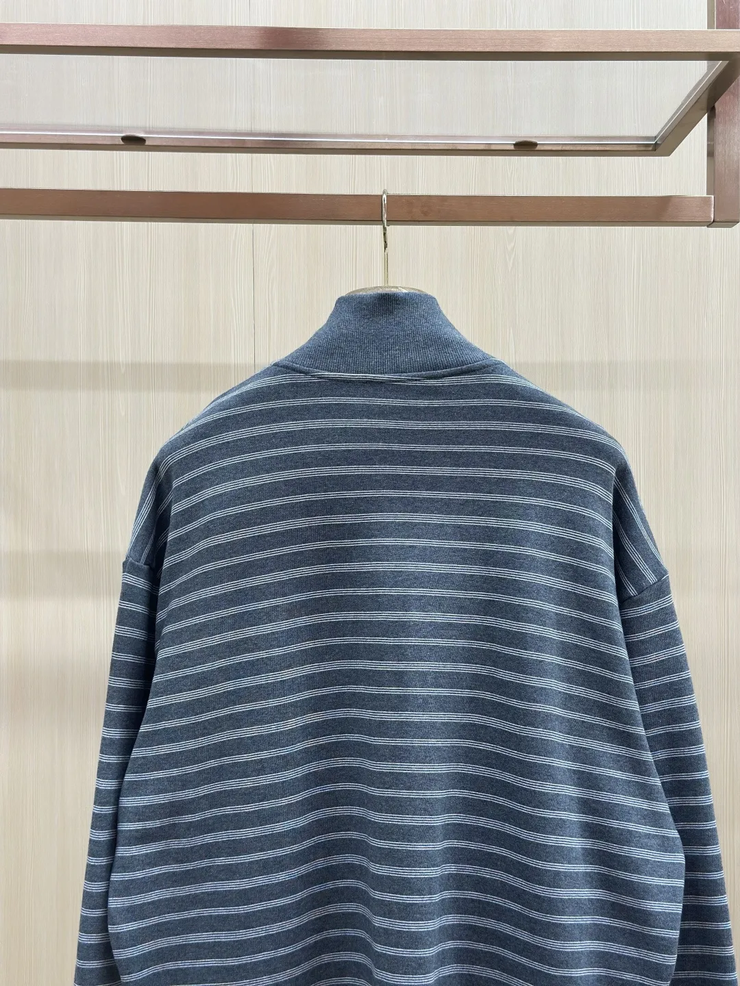 Logo-Embroidered Striped Zip-Up Track Jacket D39019147 — view 9