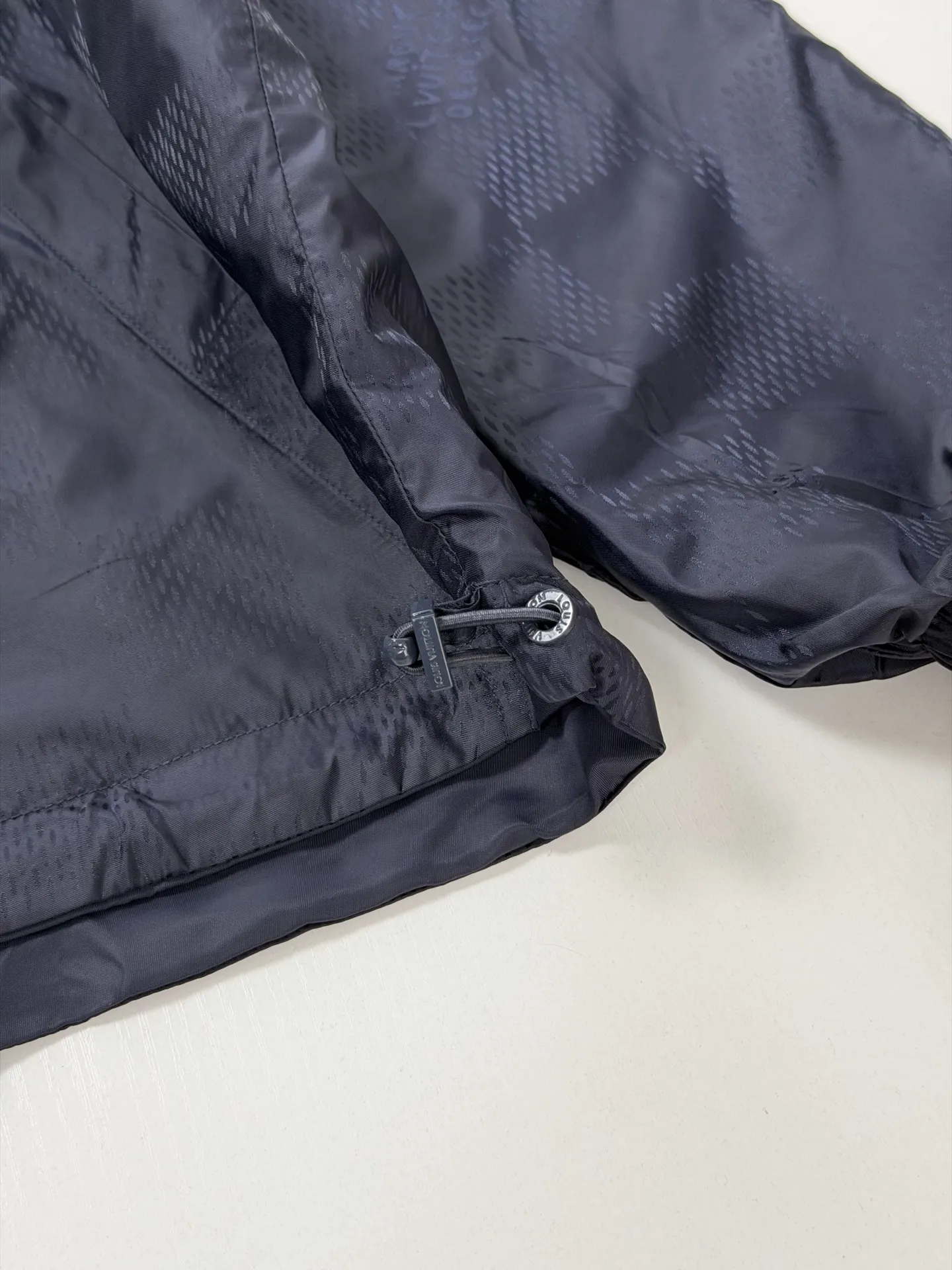 Reversible Damier Jacquard Hooded Windbreaker D39520740 — view 7