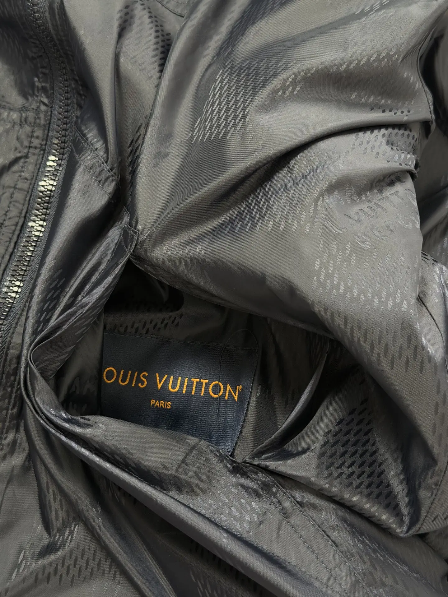 Reversible Damier Jacquard Hooded Windbreaker D39520740 — view 8