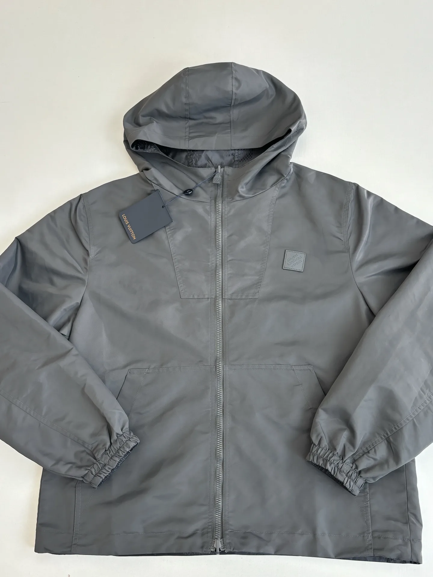 Reversible Damier Jacquard Hooded Jacket D39520733 — view 6