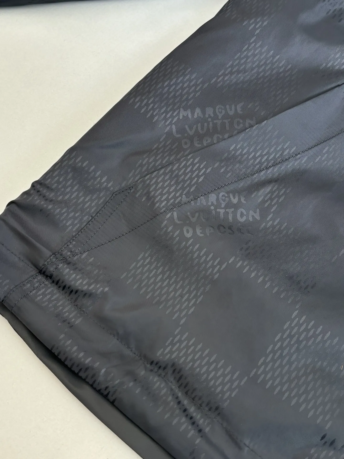 Reversible Damier Jacquard Hooded Jacket D39520733 — view 9