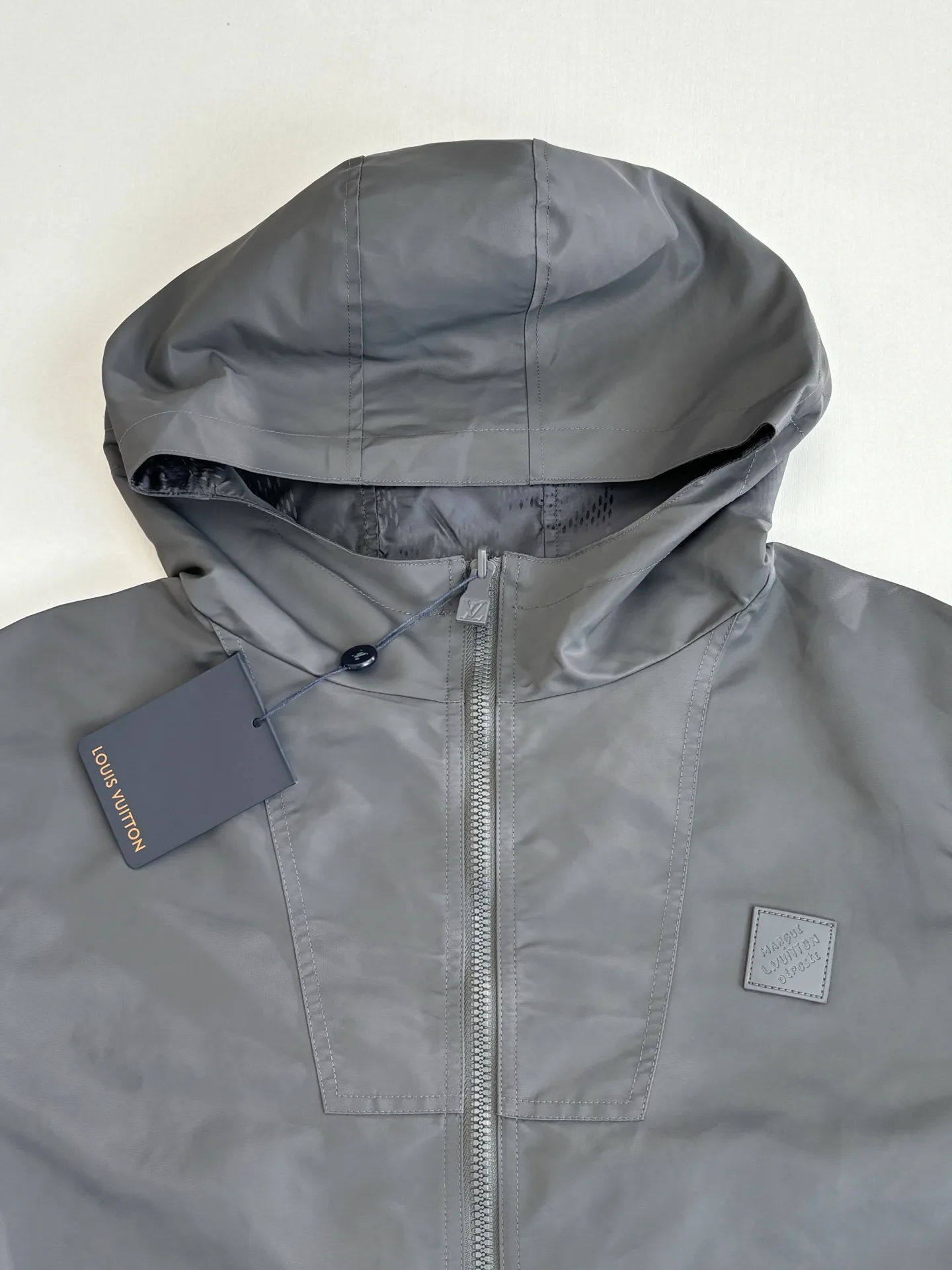 Reversible Damier Jacquard Hooded Jacket D39520733 — view 11