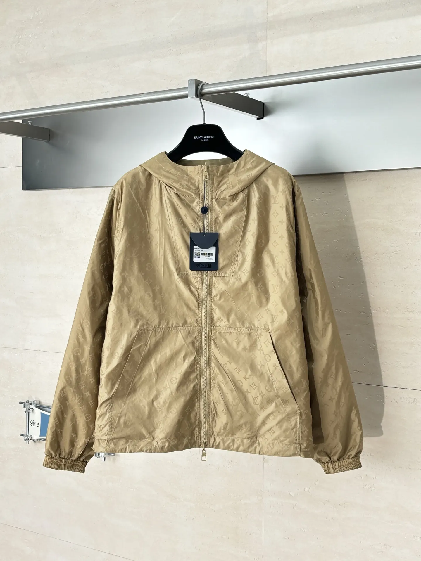 Reversible Monogram Jacquard Windbreaker Jacket D39520734 — view 3