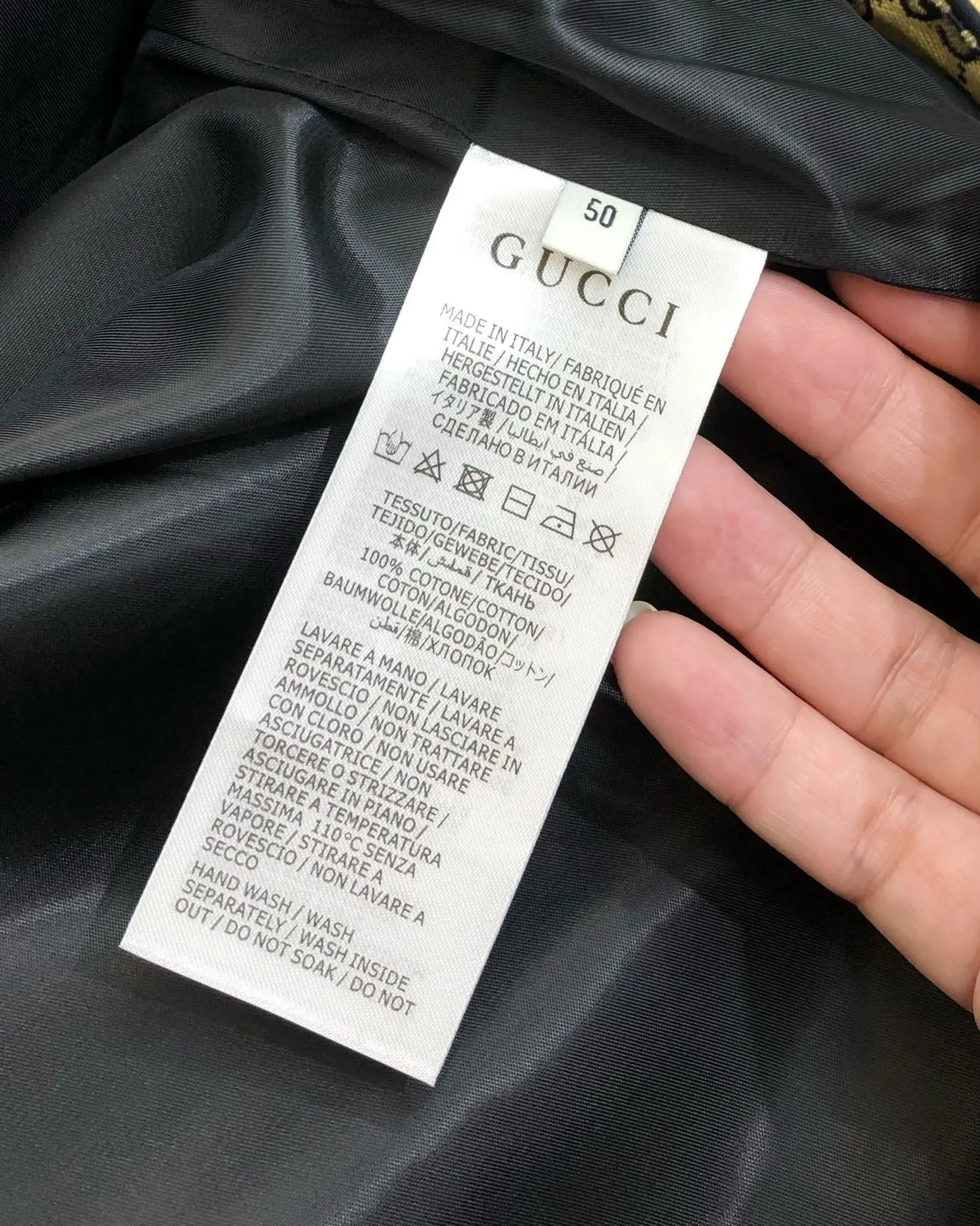 GG Monogram Paneled Hooded Windbreaker D40014454 — view 10