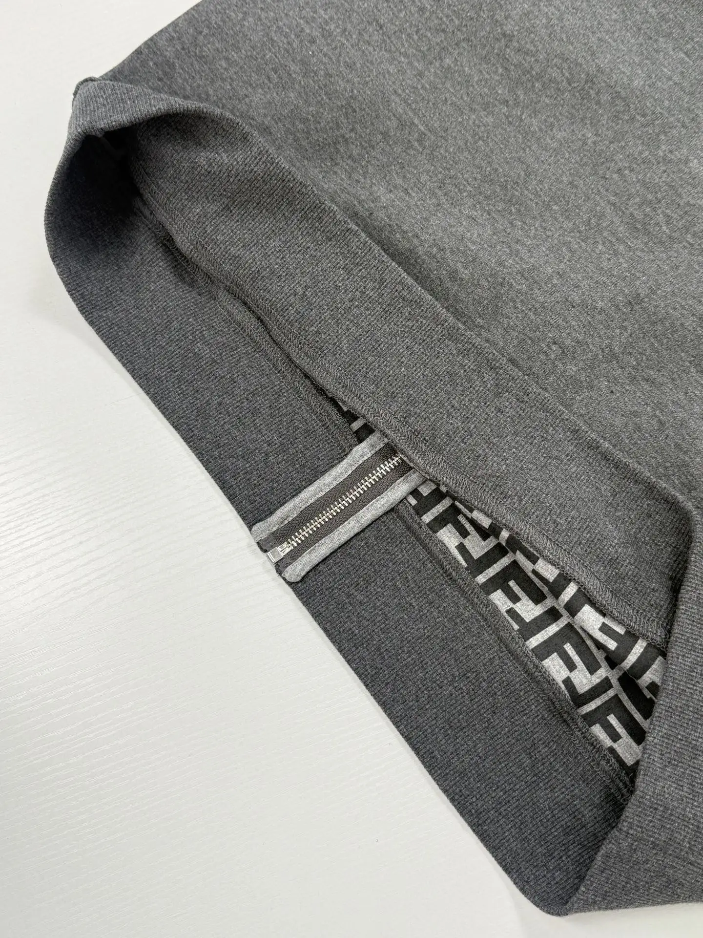 FF Monogram Lined Zip-Up Hoodie D40020722 — view 11