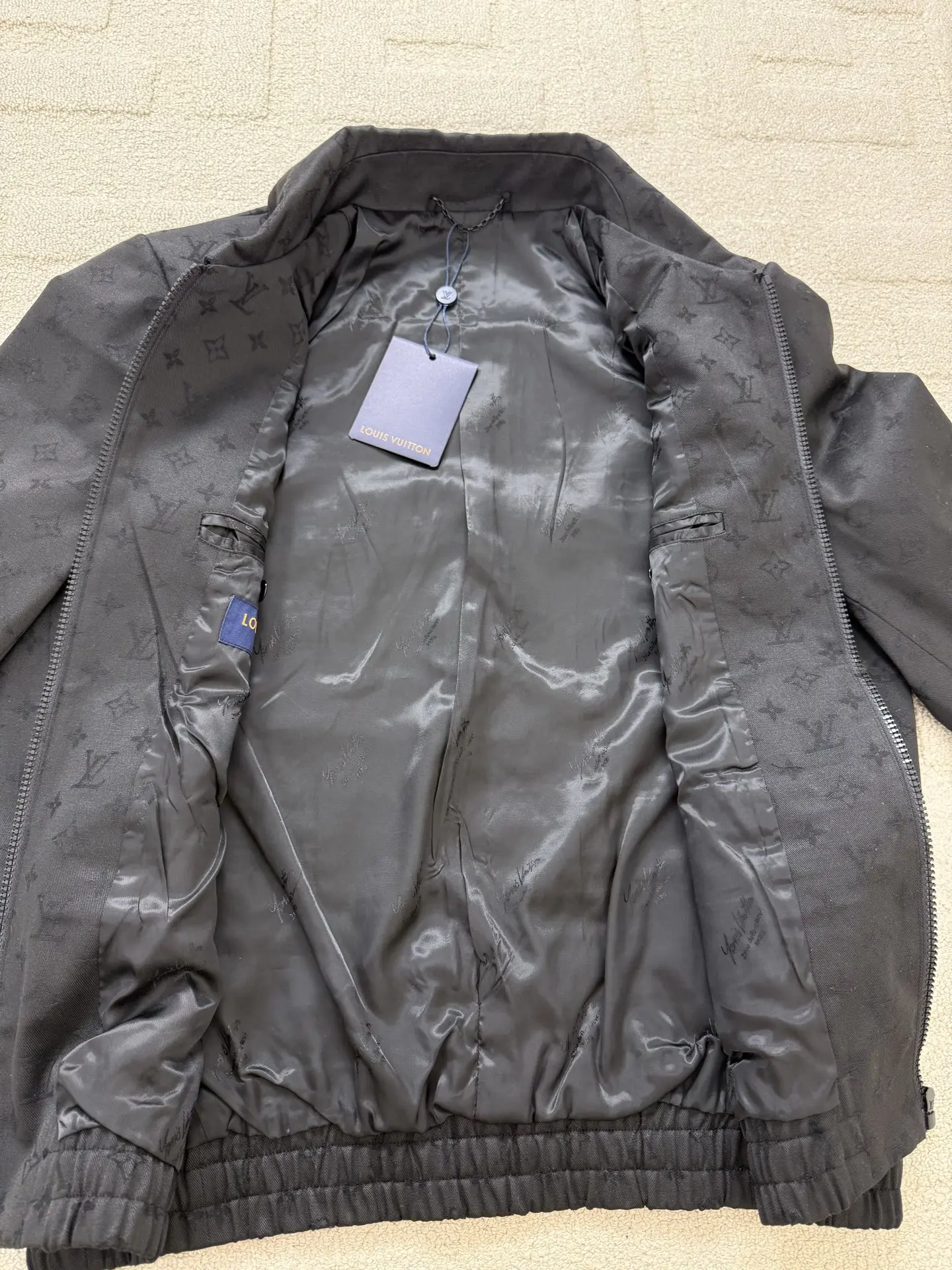 Monogram Jacquard Harrington Jacket D40014740 — view 5