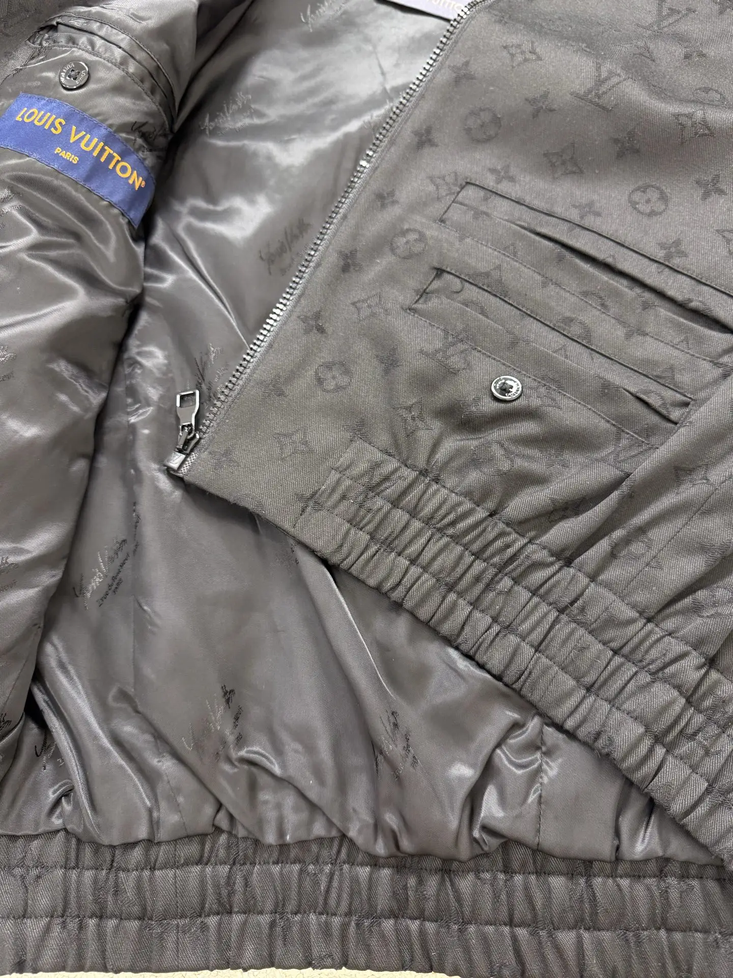 Monogram Jacquard Harrington Jacket D40014740 — view 7