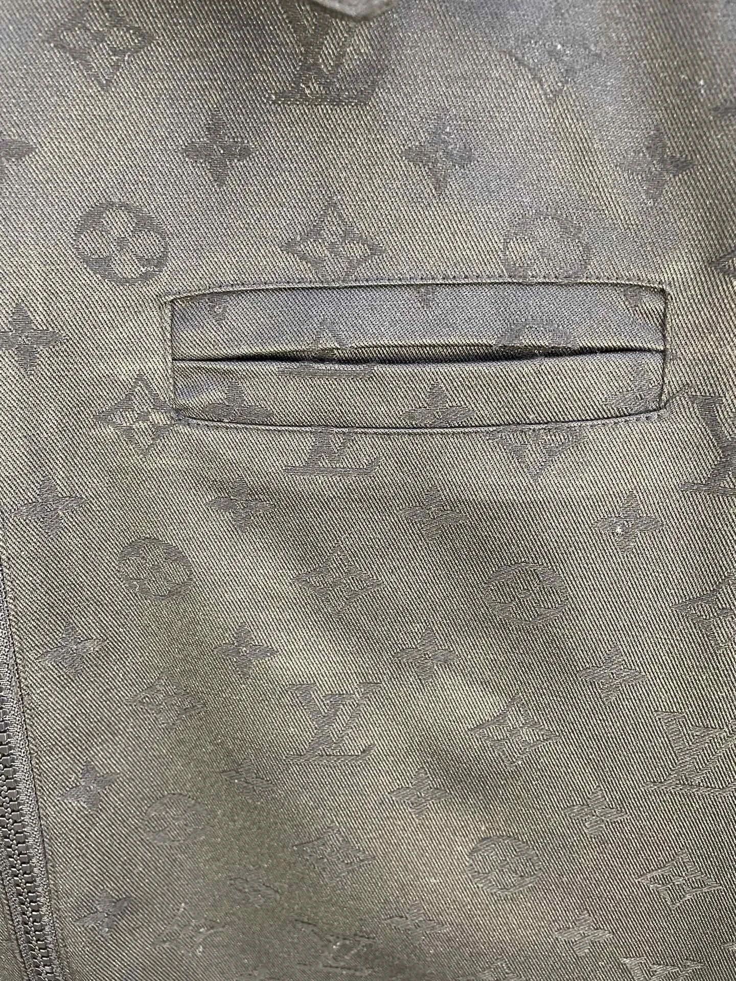 Monogram Embossed Harrington Jacket D40014741 — view 3