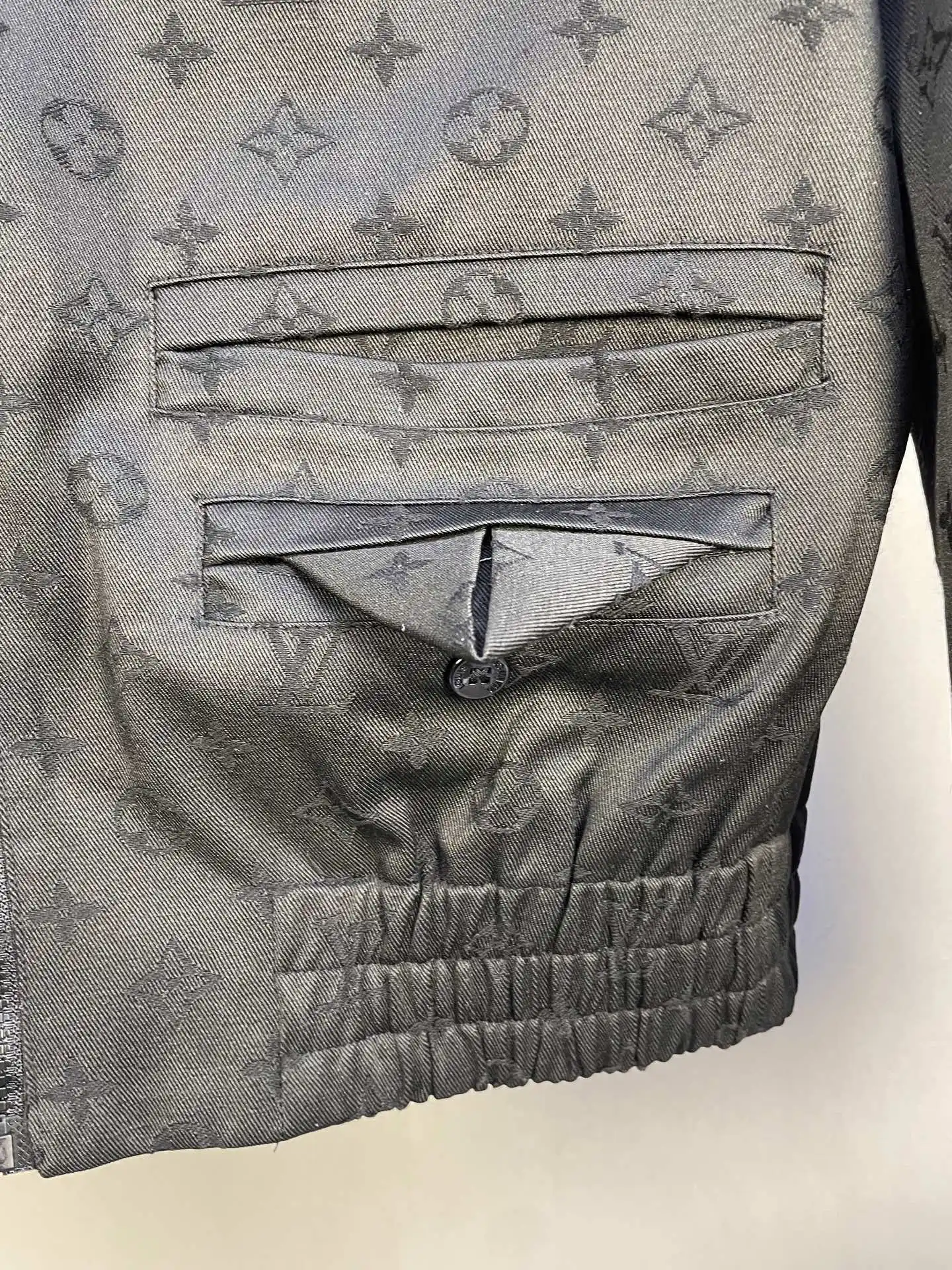 Monogram Embossed Harrington Jacket D40014741 — view 4
