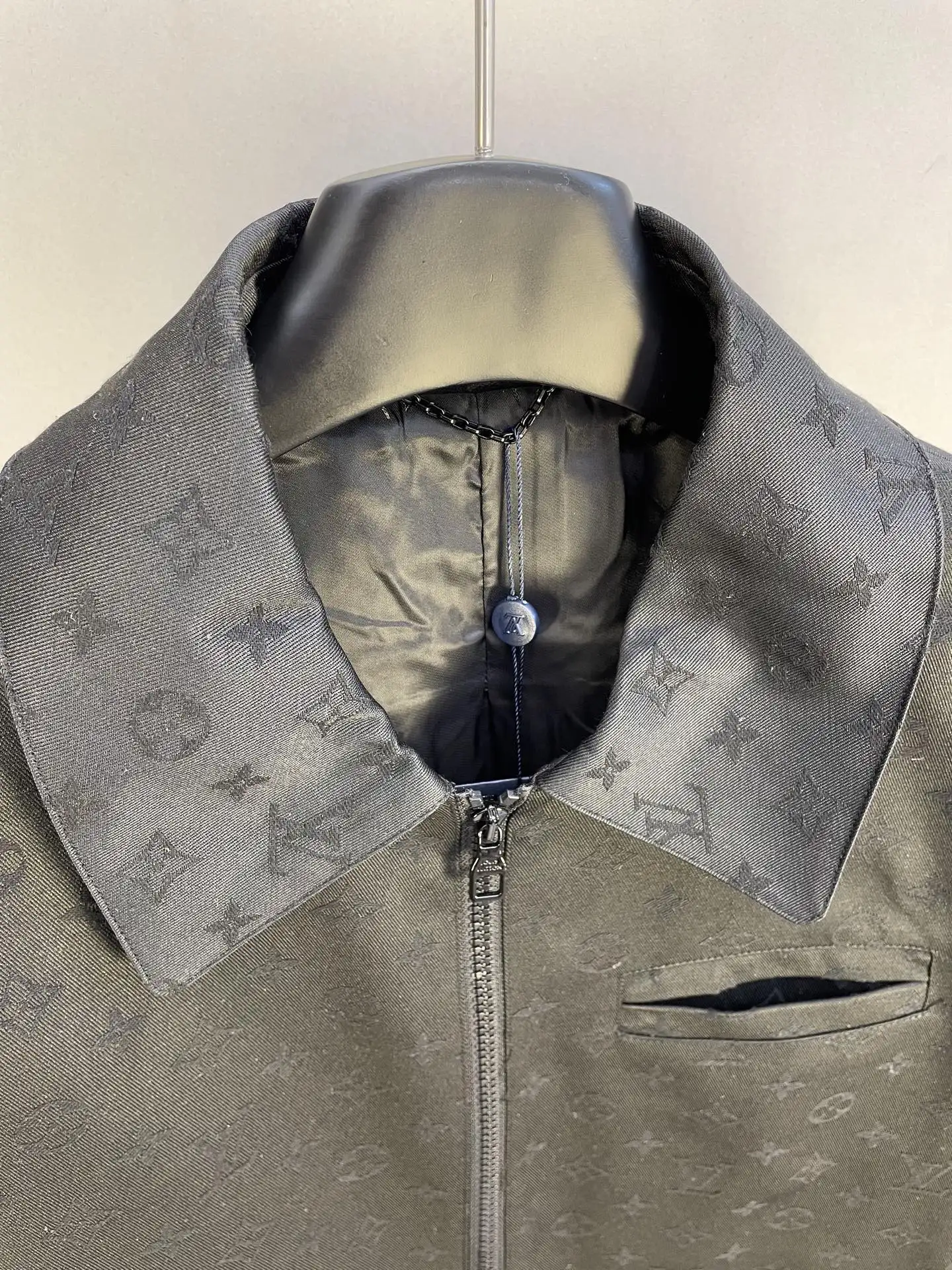 Monogram Embossed Harrington Jacket D40014741 — view 7