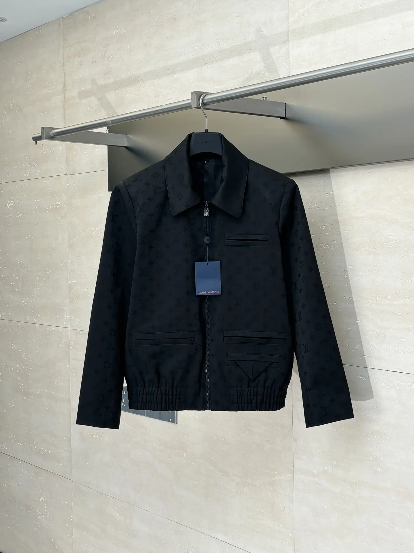 Monogram Jacquard Harrington Jacket D40014746