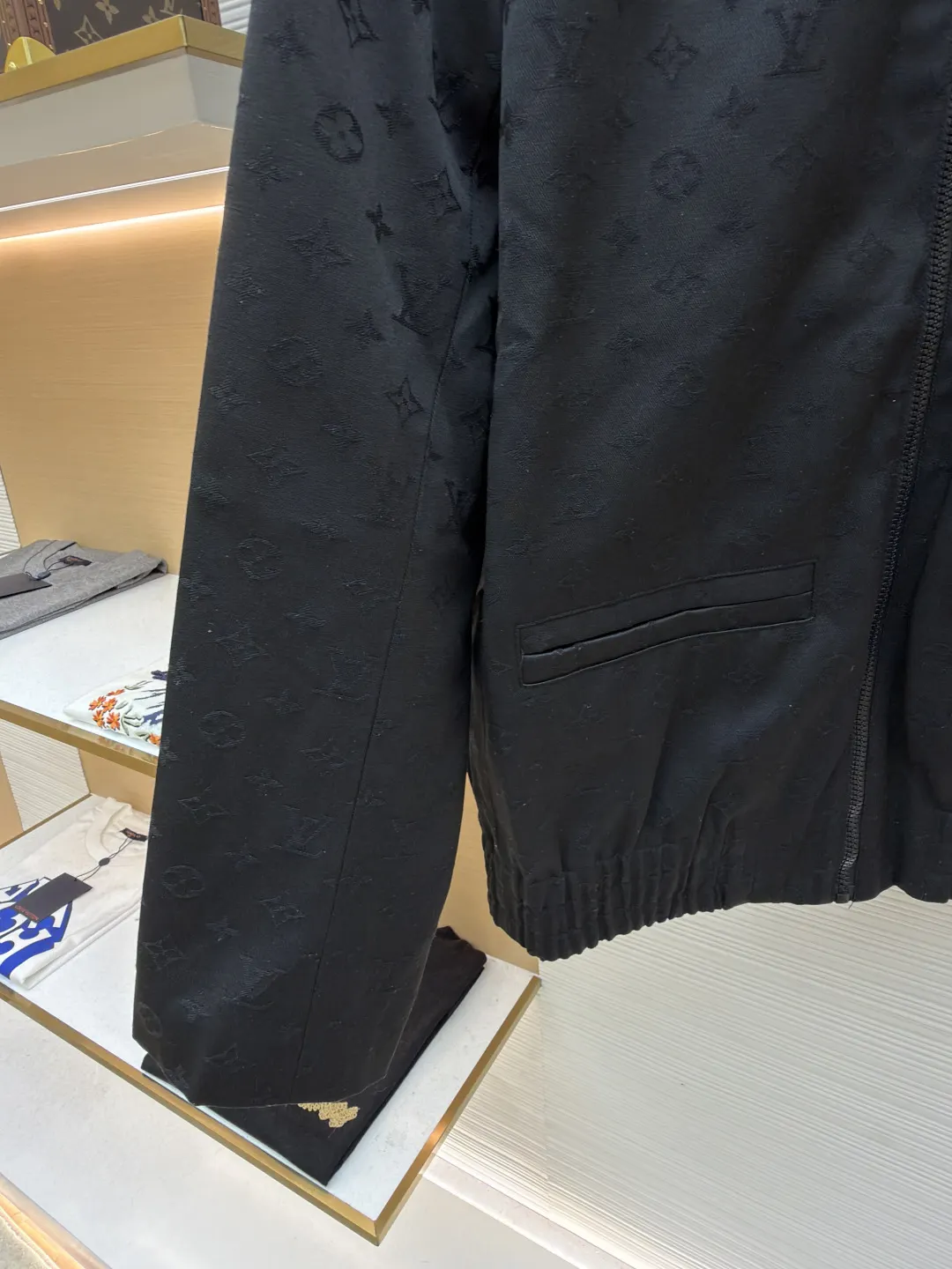 Monogram Jacquard Harrington Jacket D40014735 — view 6