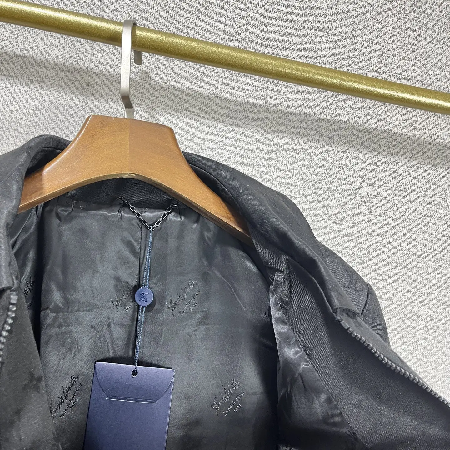Monogram Jacquard Zip-Up Blouson Jacket D40014743 — view 6