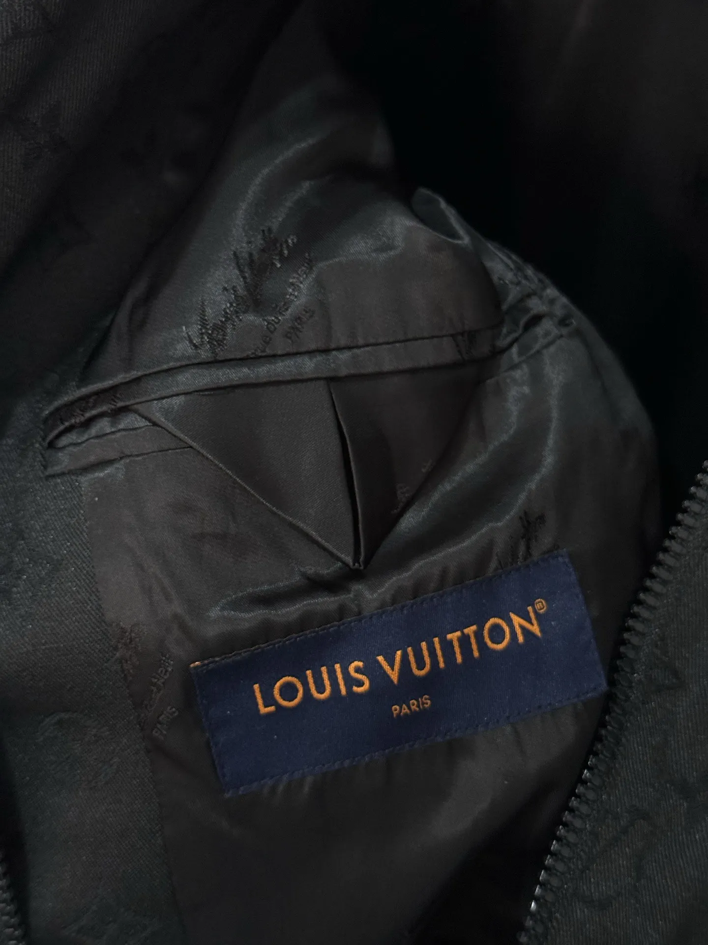 Monogram Jacquard Zip-Up Blouson Jacket D40014733 — view 7