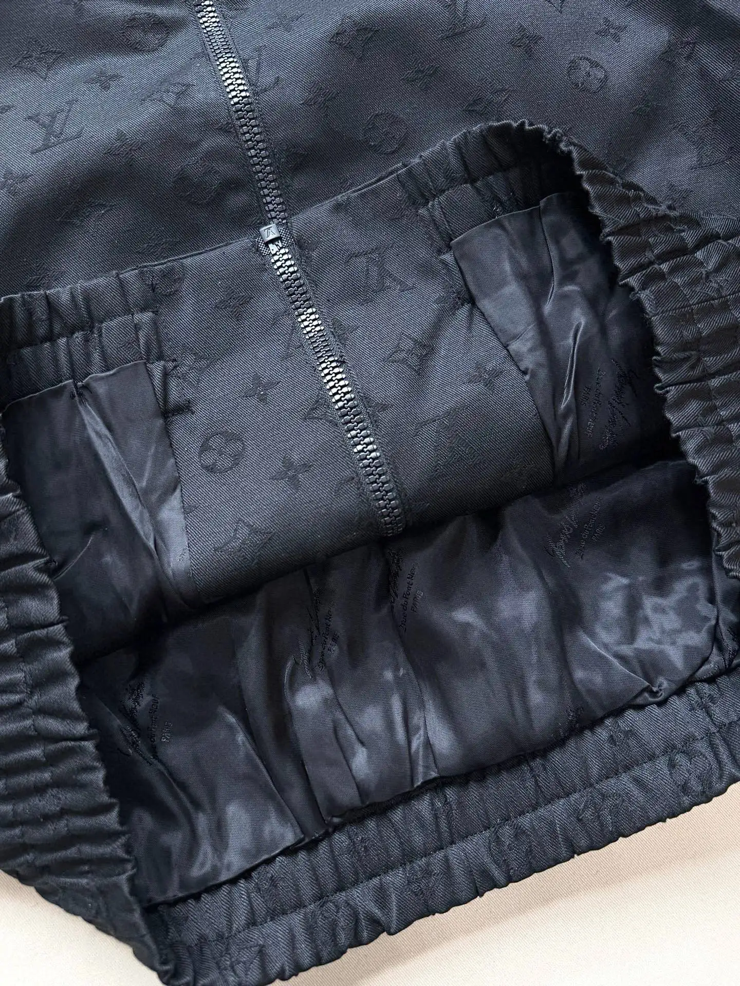 Monogram Jacquard Zip-Up Blouson Jacket D40014737 — view 9
