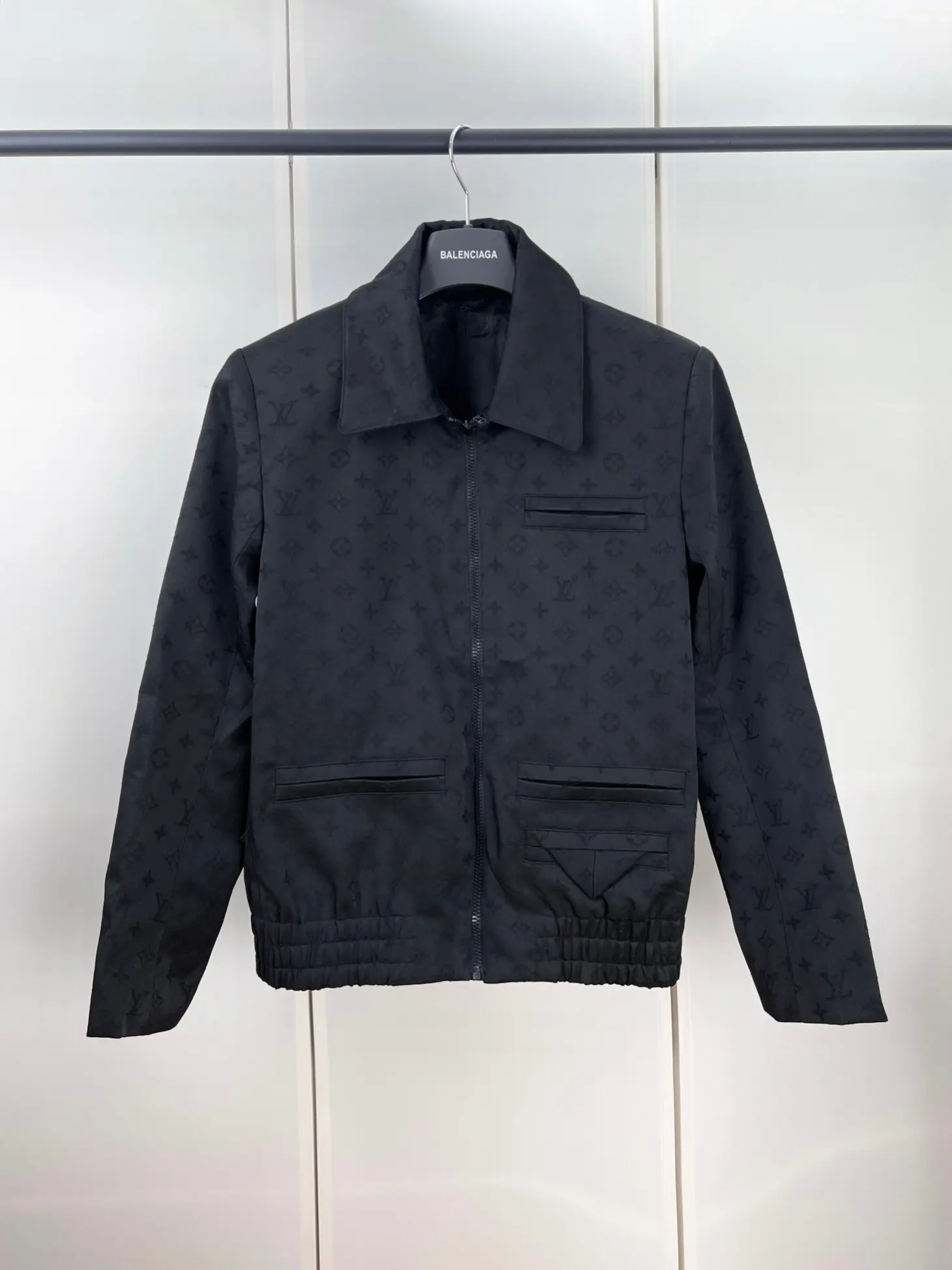 Monogram Jacquard Zip-Up Blouson Jacket D40014747