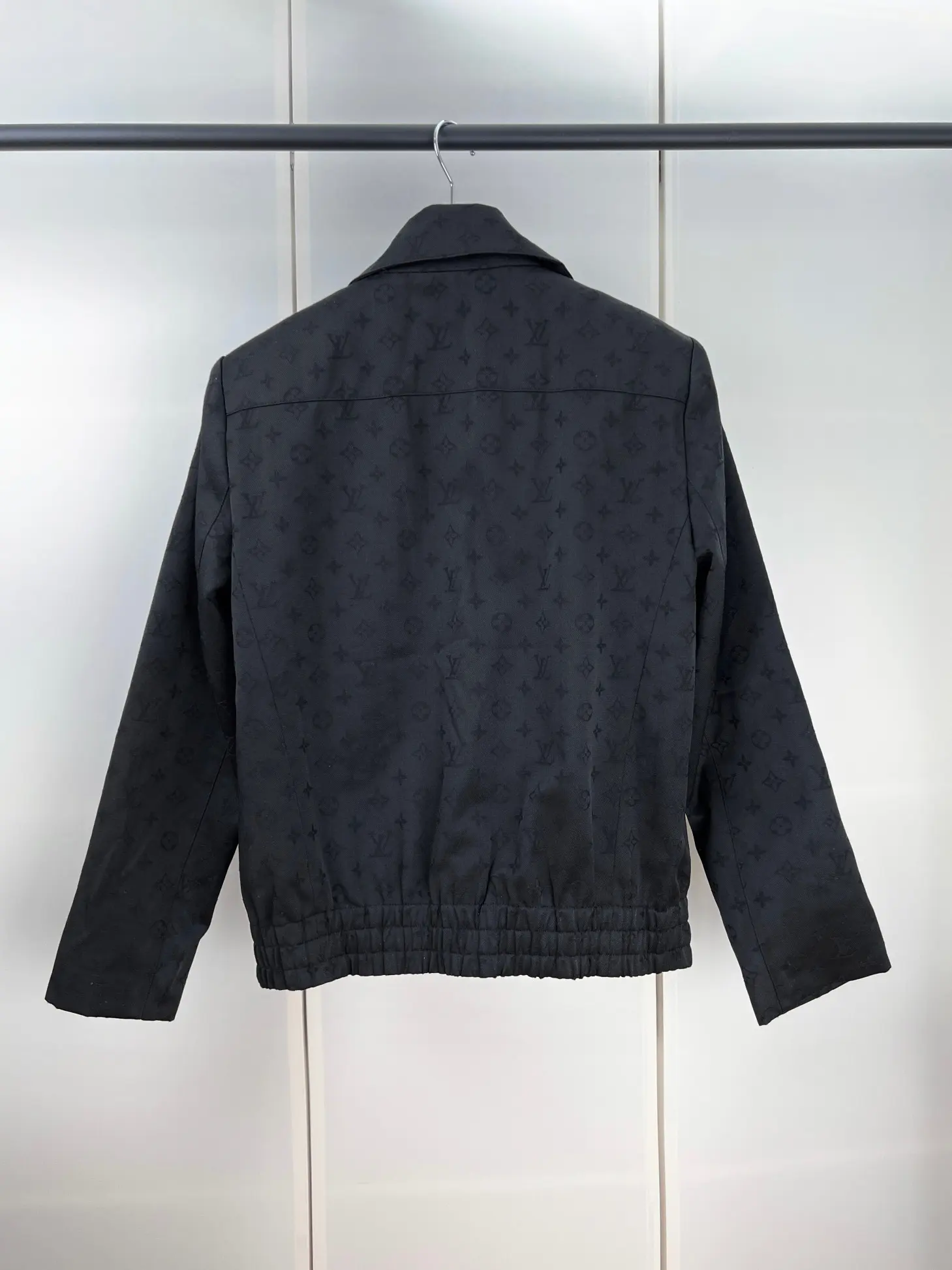 Monogram Jacquard Zip-Up Blouson Jacket D40014747 — view 2