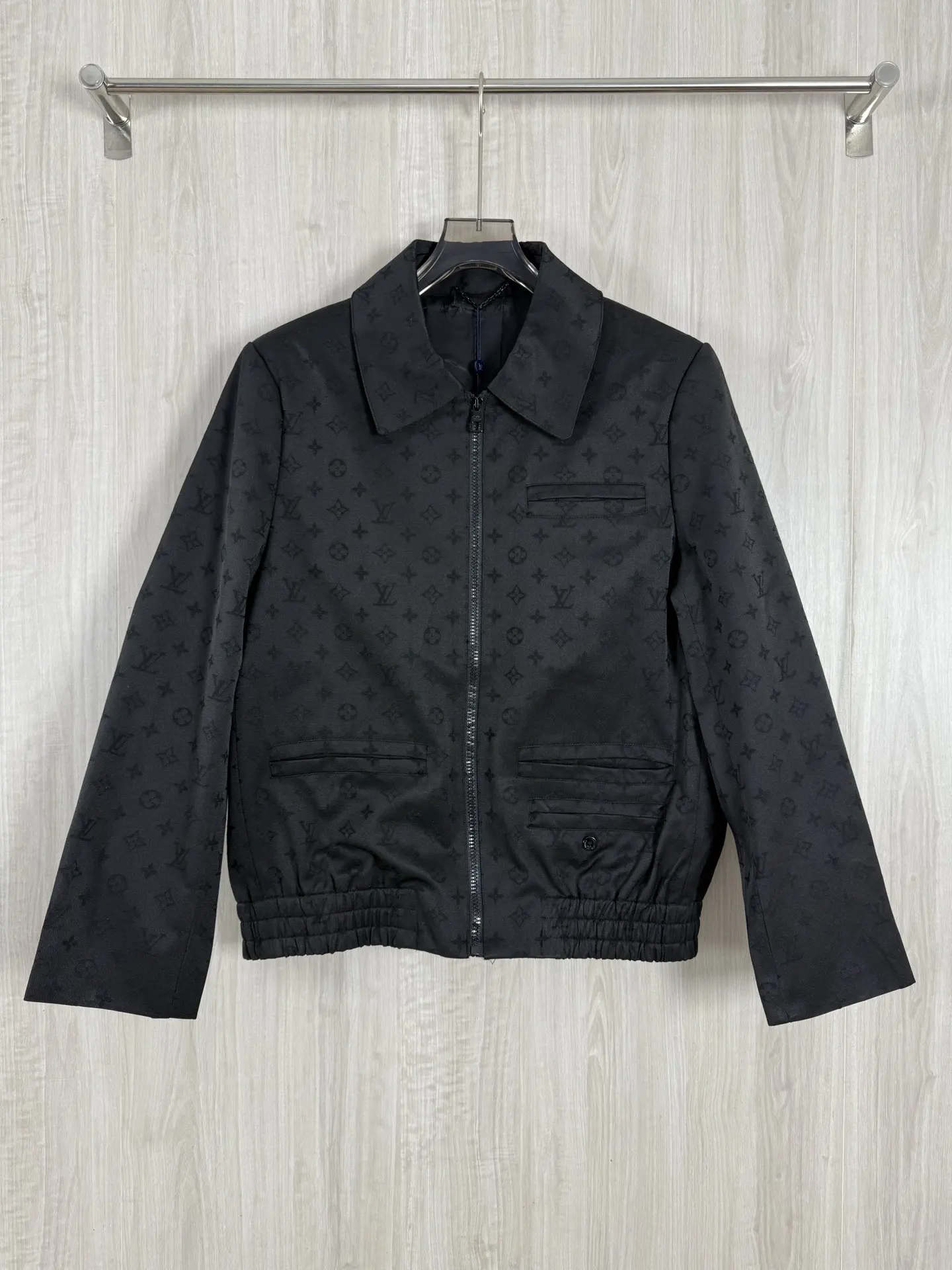 Monogram Jacquard Zip-Up Blouson Jacket D40014742