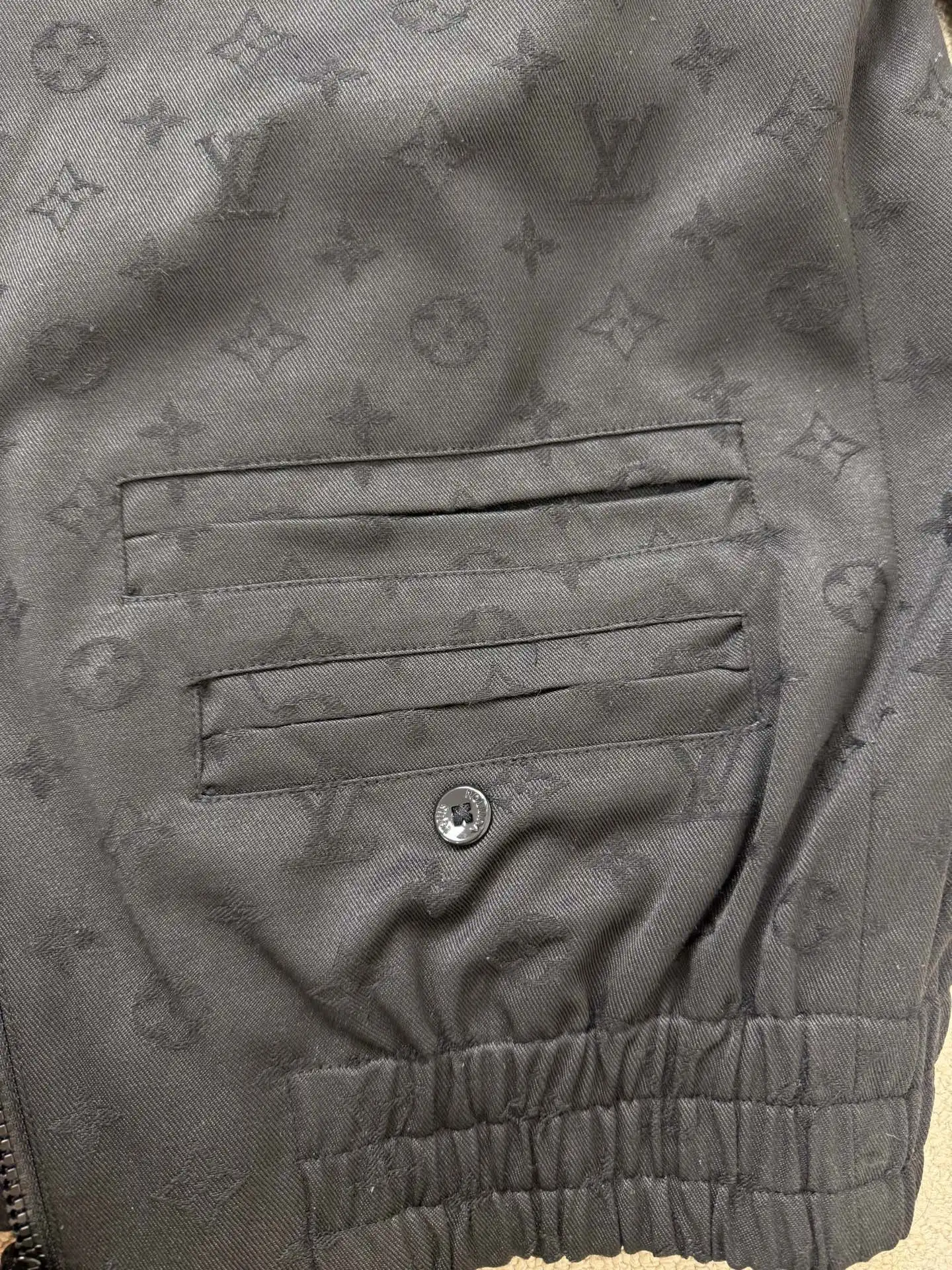 Monogram Jacquard Zip-Up Blouson Jacket D40014742 — view 6