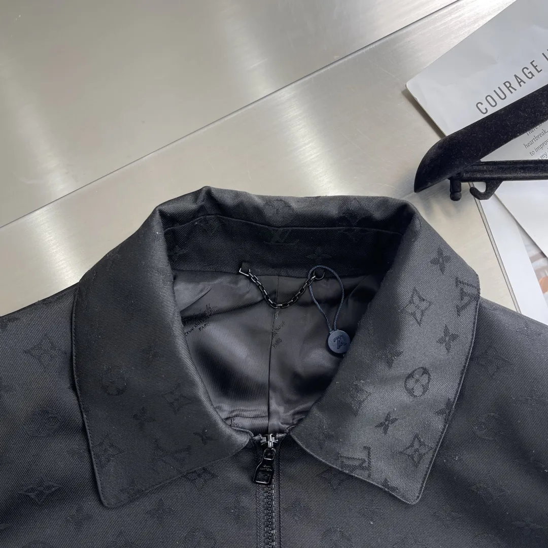 Monogram Jacquard Zip-Up Harrington Jacket D40014736 — view 3