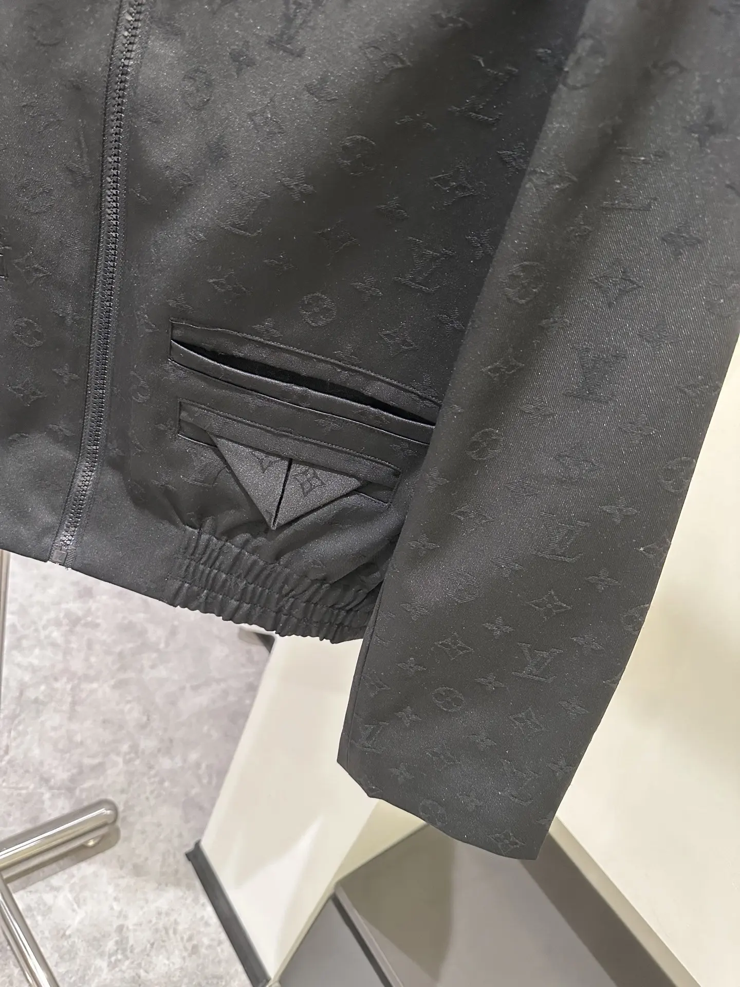 Monogram Jacquard Harrington Jacket D40014744 — view 5