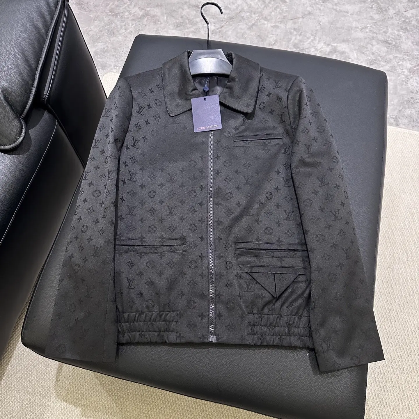 Monogram Jacquard Harrington Jacket D40014744 — view 6