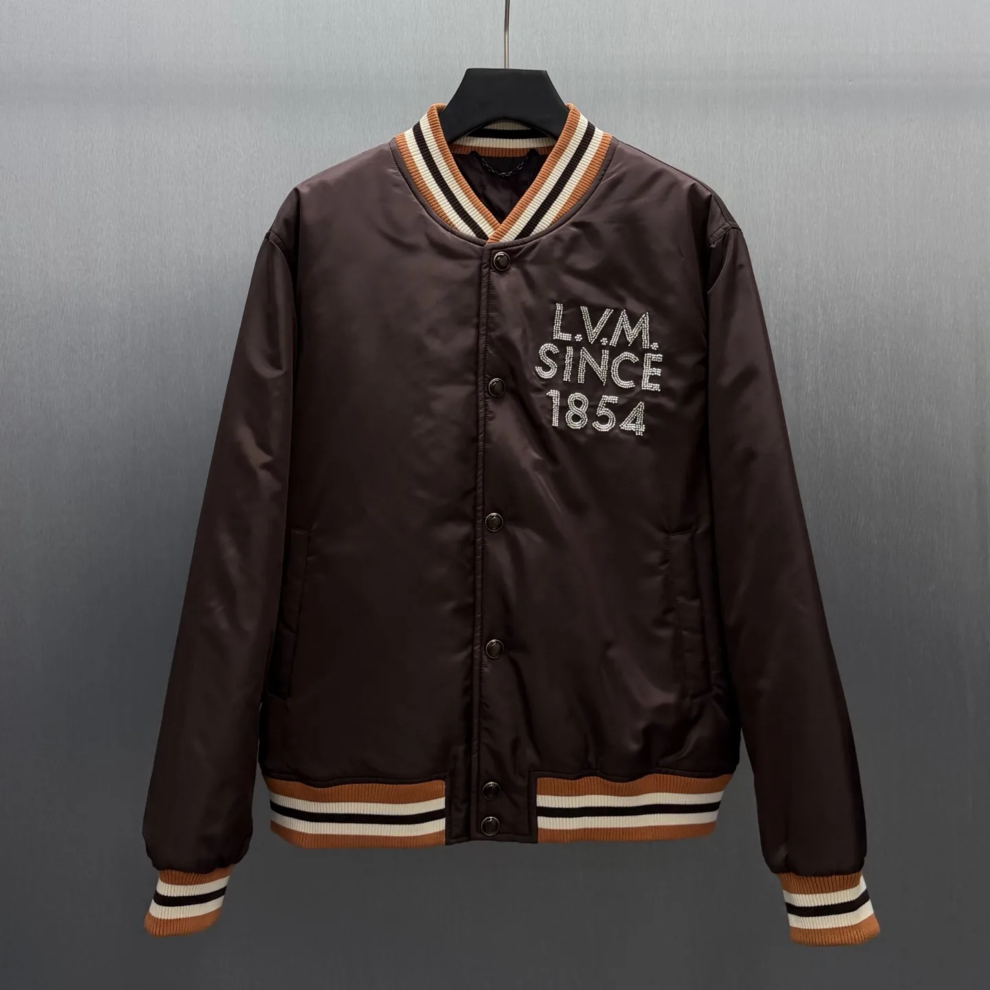 Embroidered Logo Bomber Jacket D40014166