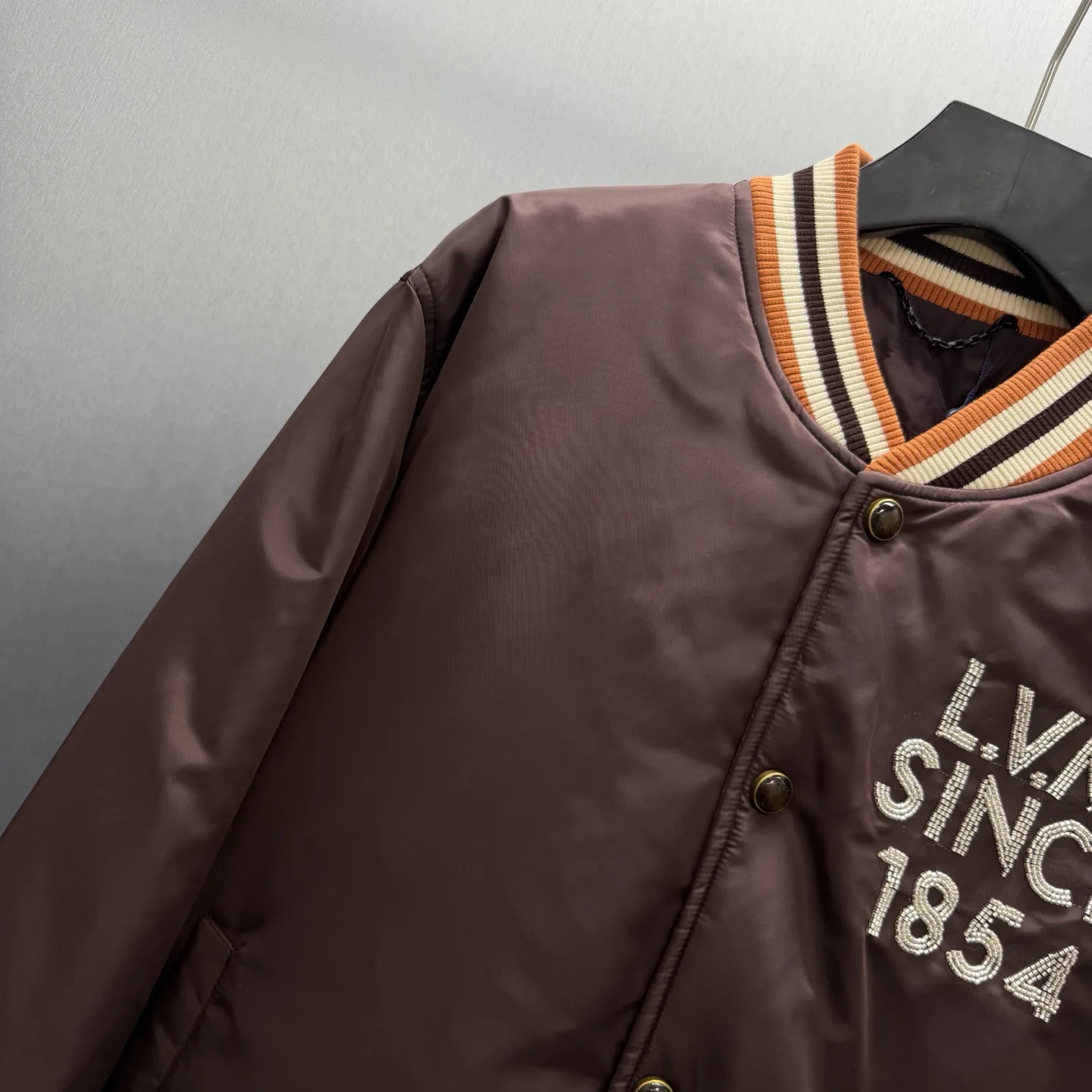 Embroidered Logo Bomber Jacket D40014166 — view 2