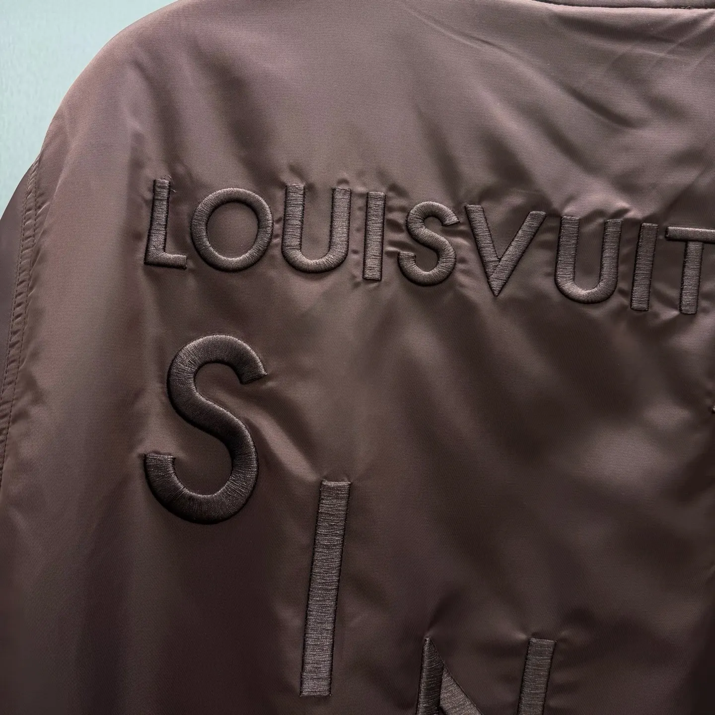 Embroidered Logo Bomber Jacket D40014166 — view 8
