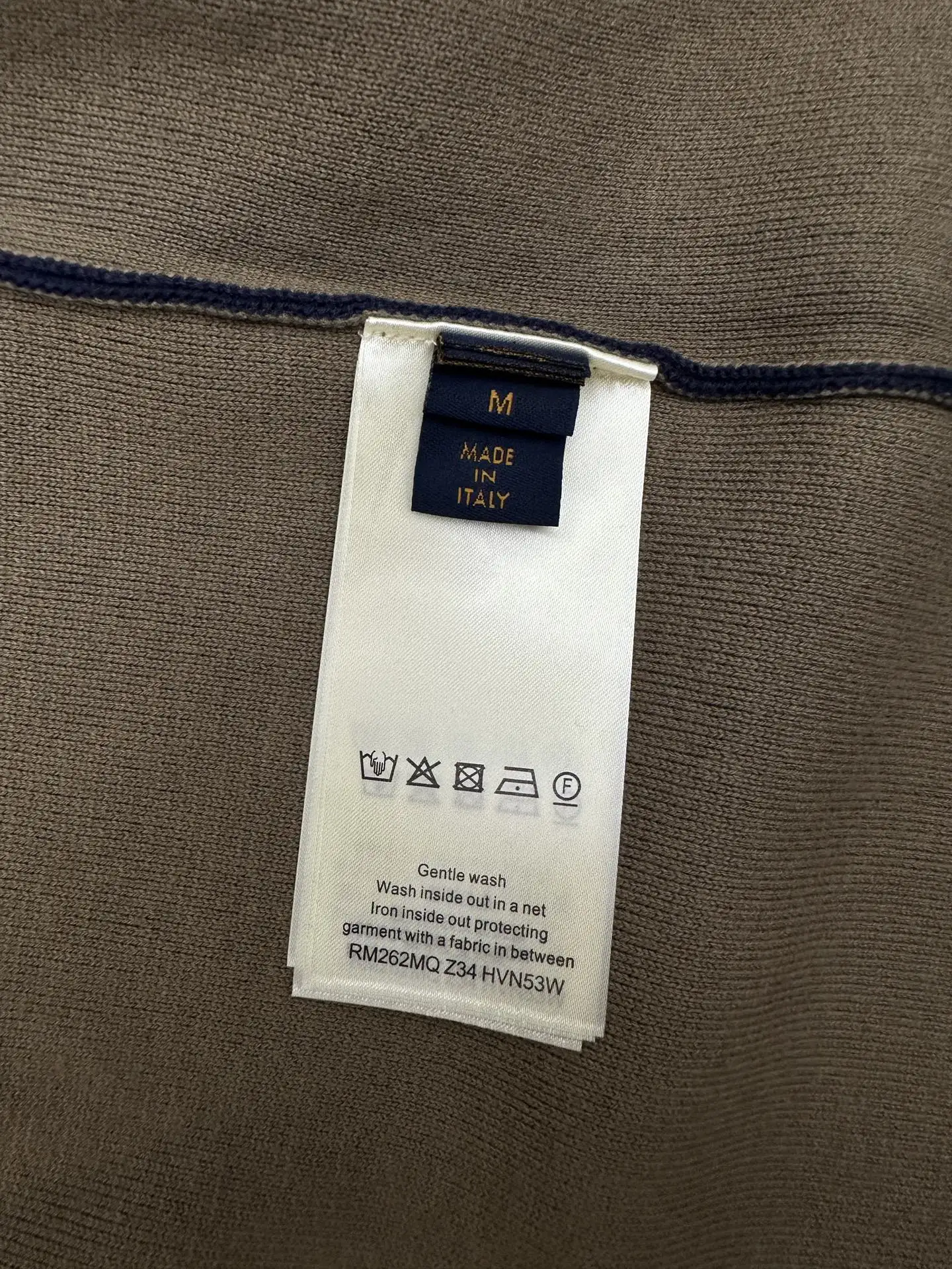 Louis Vuitton Contrast-Trim Cotton Bomber Jacket D40521343 — view 10