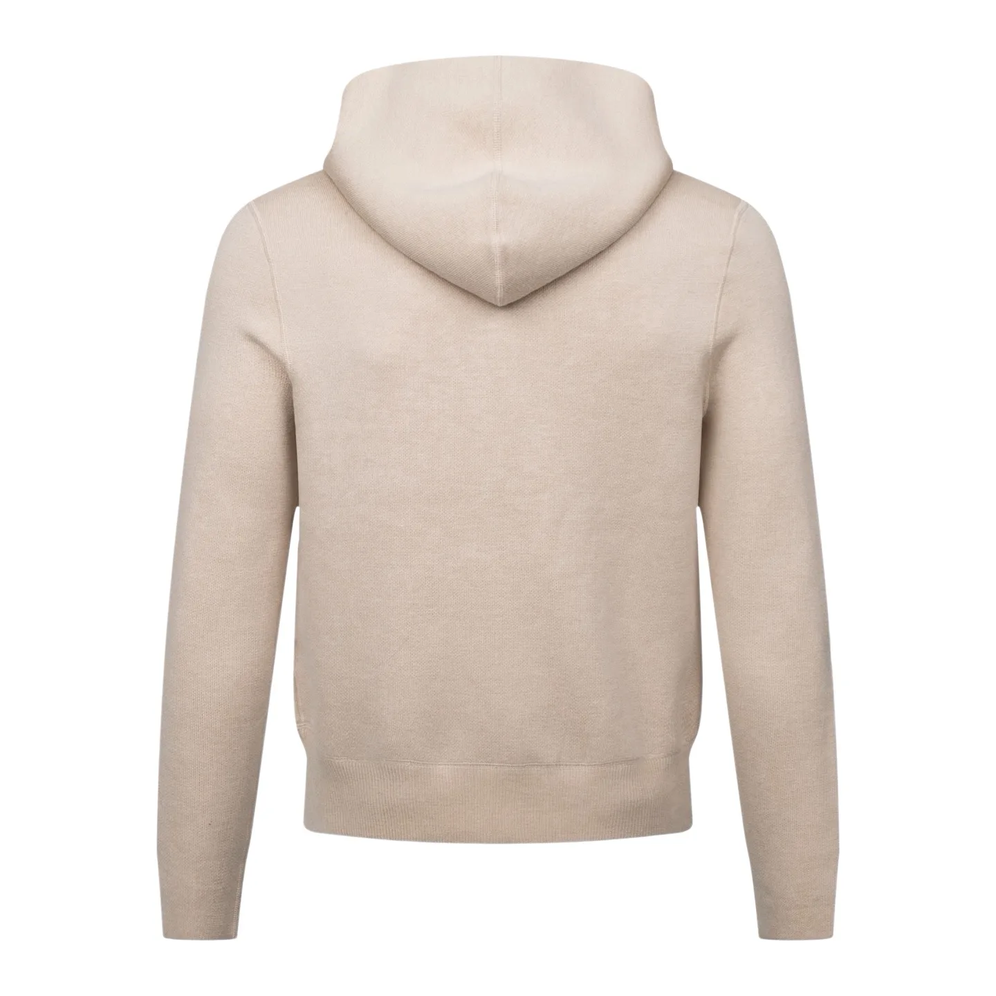 Reversible Jacquard Wool-Cashmere Hooded Jacket D41021043 — view 2
