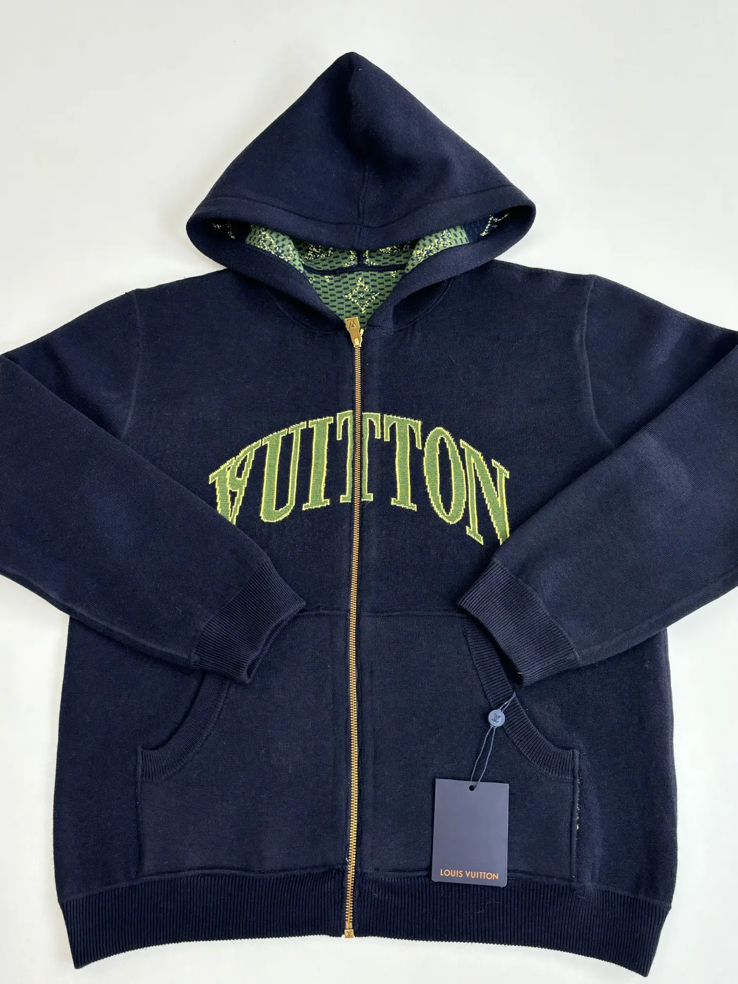 Reversible Monogram Jacquard Knit Hoodie D41520694 — view 6