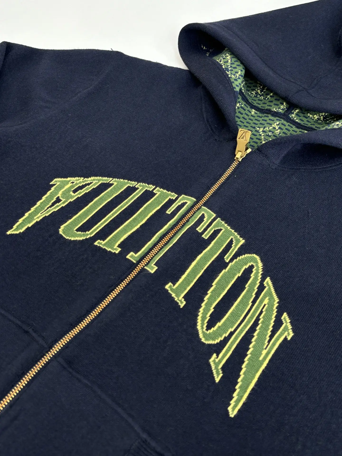 Reversible Monogram Jacquard Knit Hoodie D41520694 — view 8