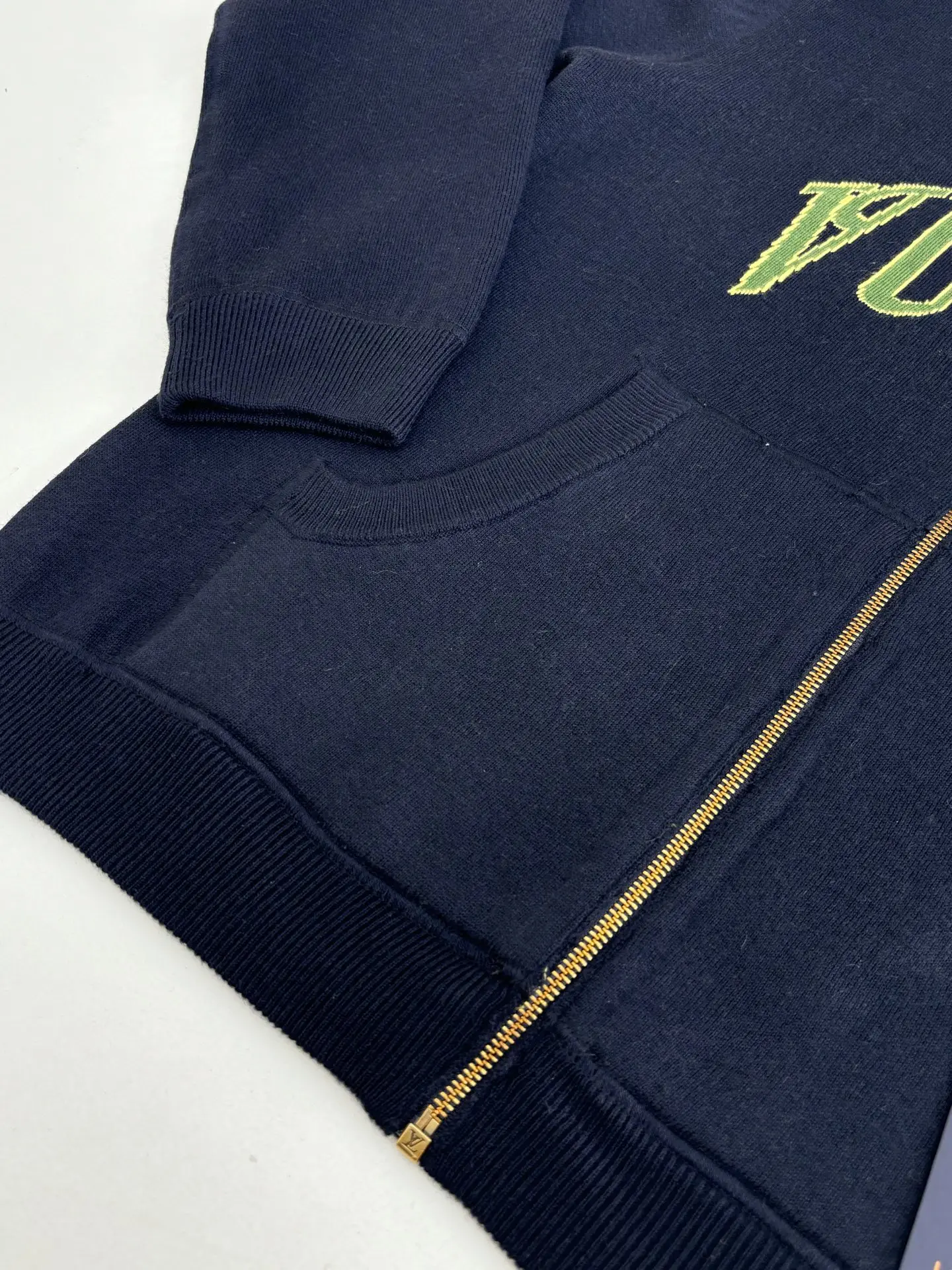 Reversible Monogram Jacquard Knit Hoodie D41520694 — view 9