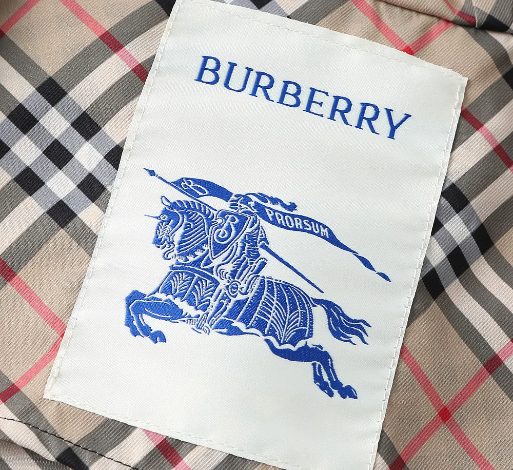 Check Print Hooded Windbreaker Jacket D42023308 — view 8