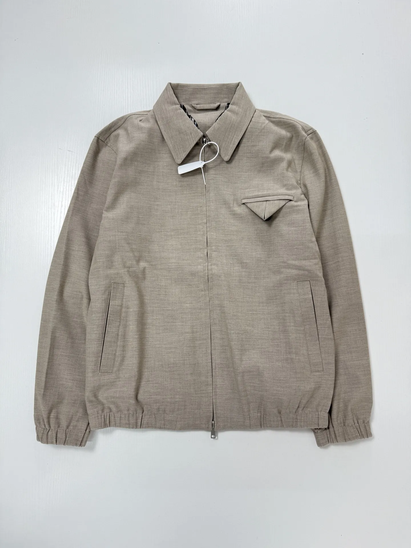 Triangle Pocket Zip-Up Blouson Jacket D42020721 — view 3