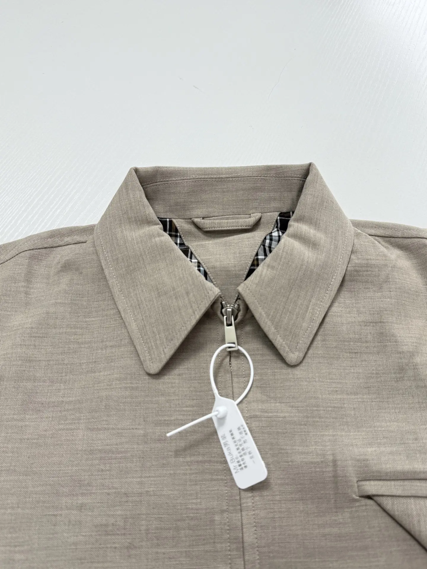Triangle Pocket Zip-Up Blouson Jacket D42020721 — view 4
