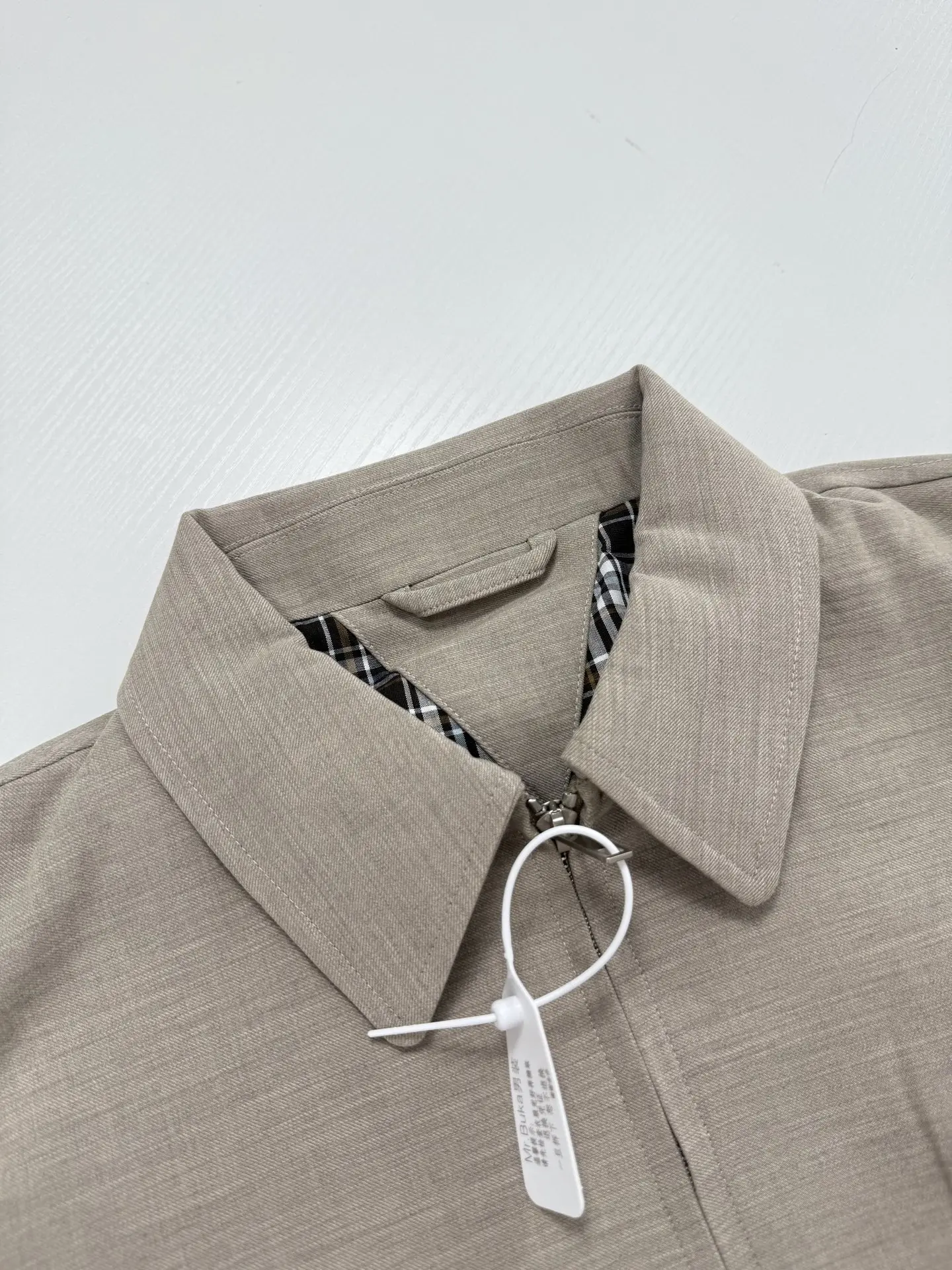 Triangle Pocket Zip-Up Blouson Jacket D42020721 — view 5