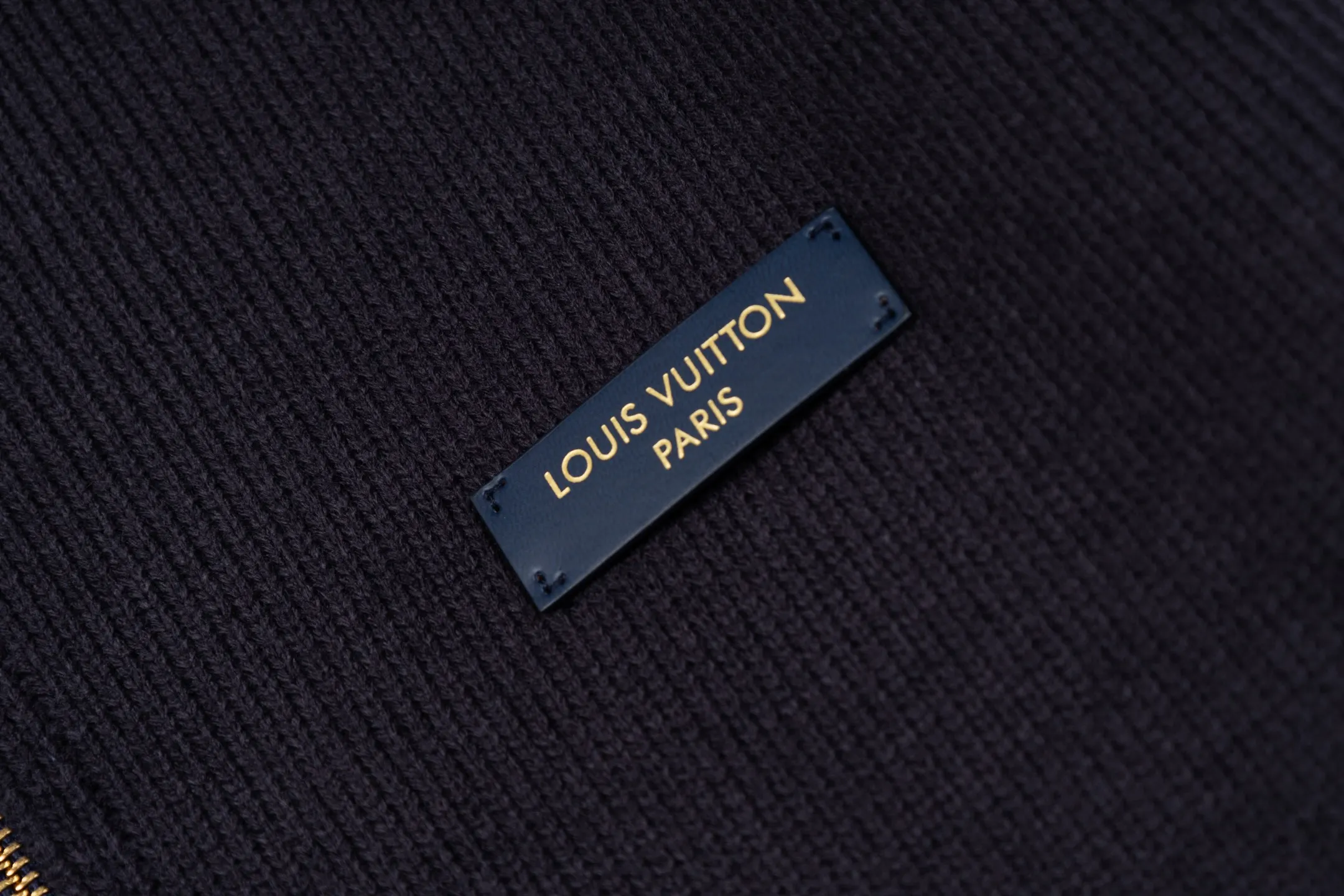 Reversible Monogram Jacquard Wool Zip-Up Cardigan D43021195 — view 5
