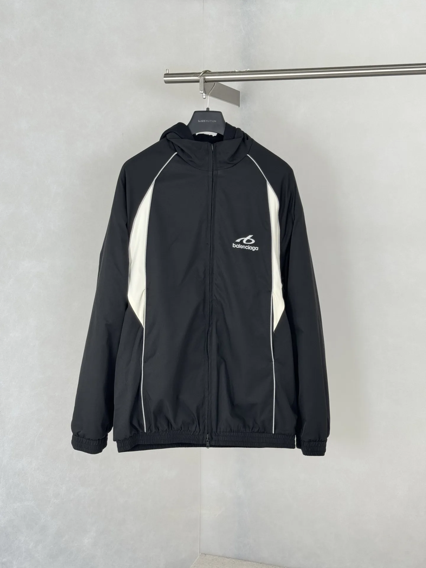 Reversible Reflective Fleece Hooded Jacket D43019192