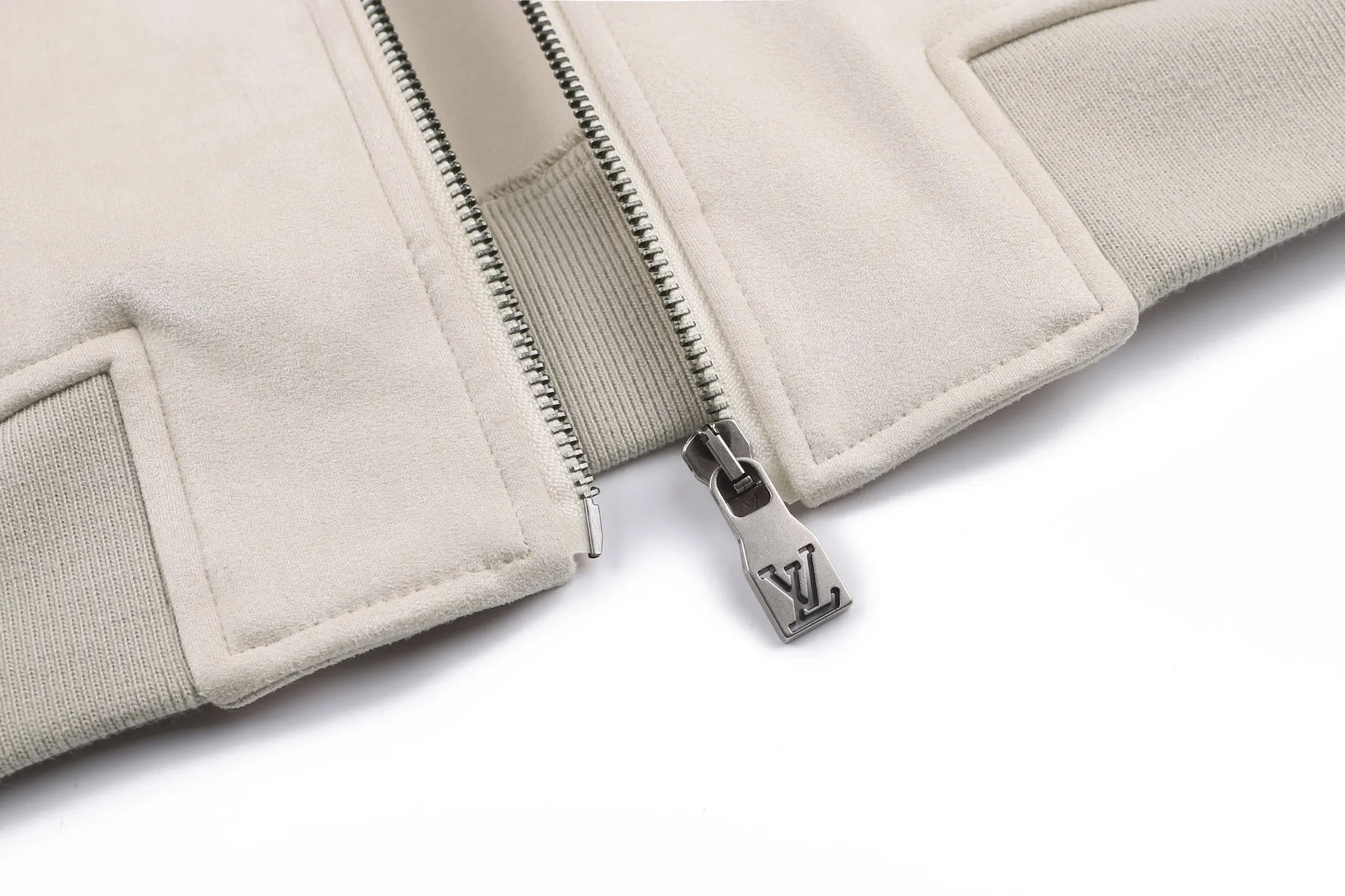 Embroidered Faux-Suede Bomber Jacket D43019232 — view 7