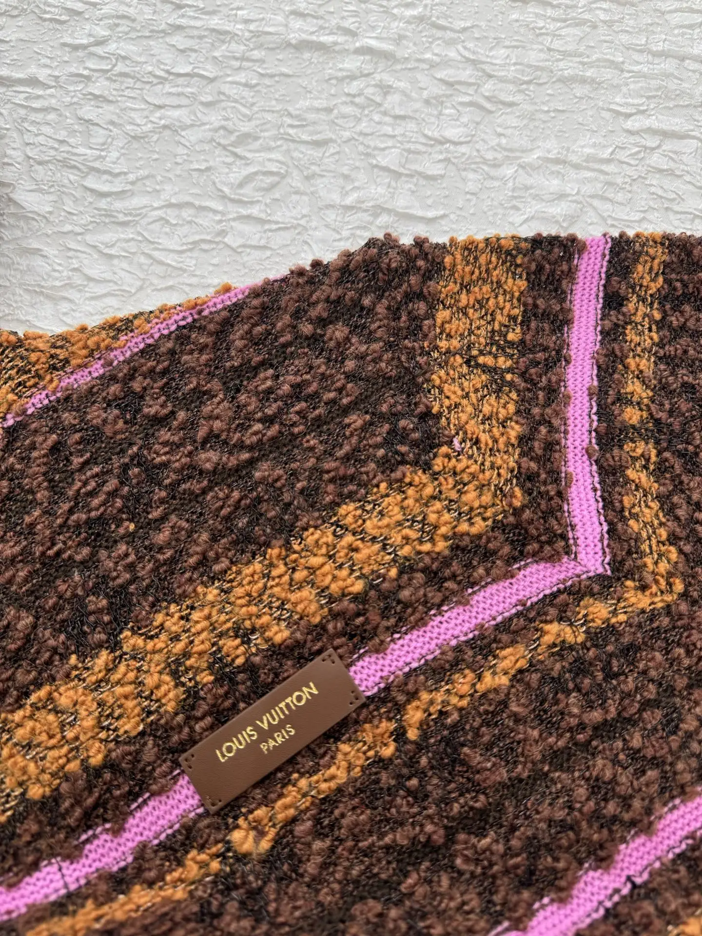 Striped Bouclé Knit Zip-Up Hoodie D44519198 — view 6