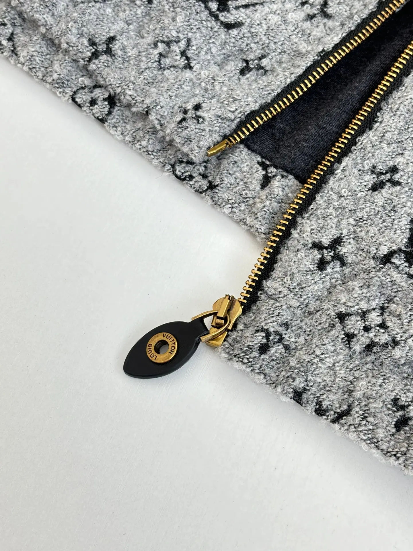 Monogram Jacquard Hooded Zip-Up Jacket D44520664 — view 7