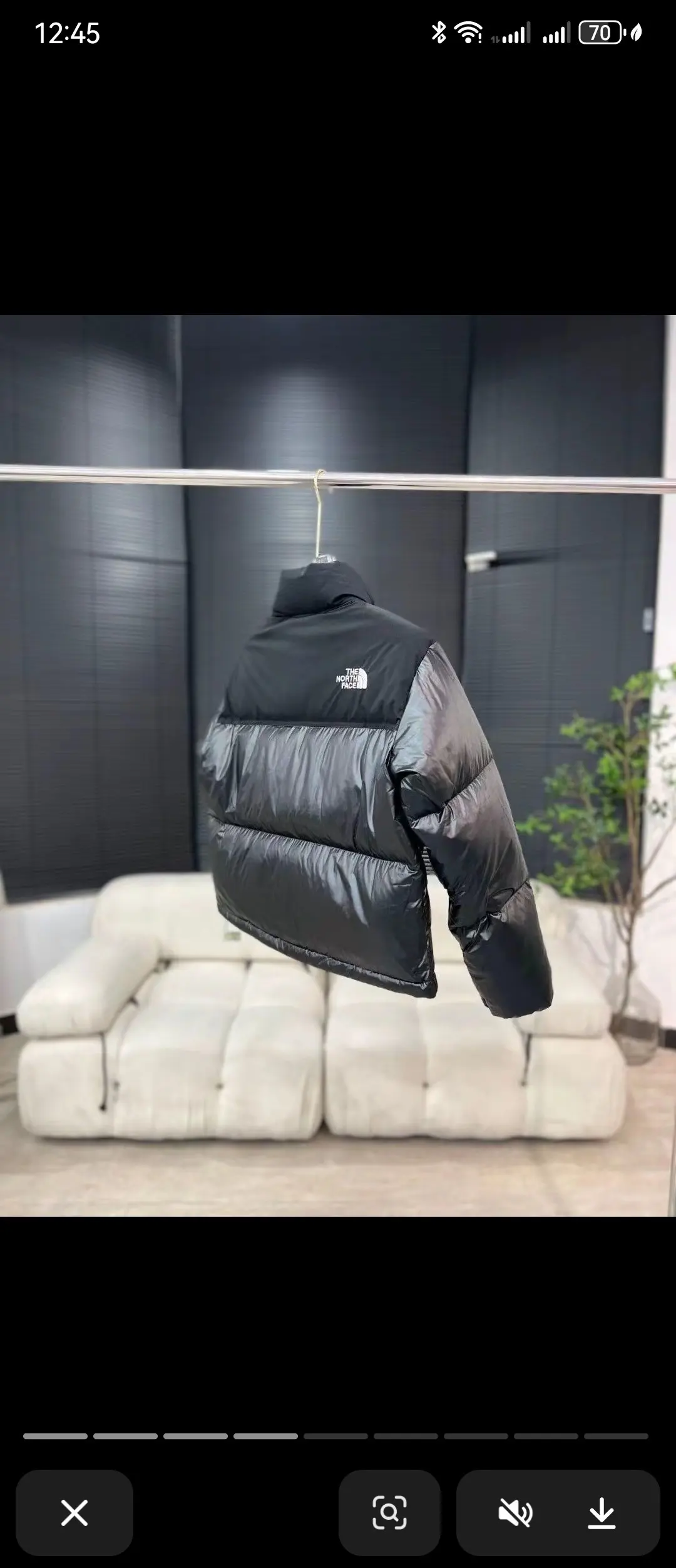 Cropped Down-Filled Puffer Jacket D45020990 — view 4