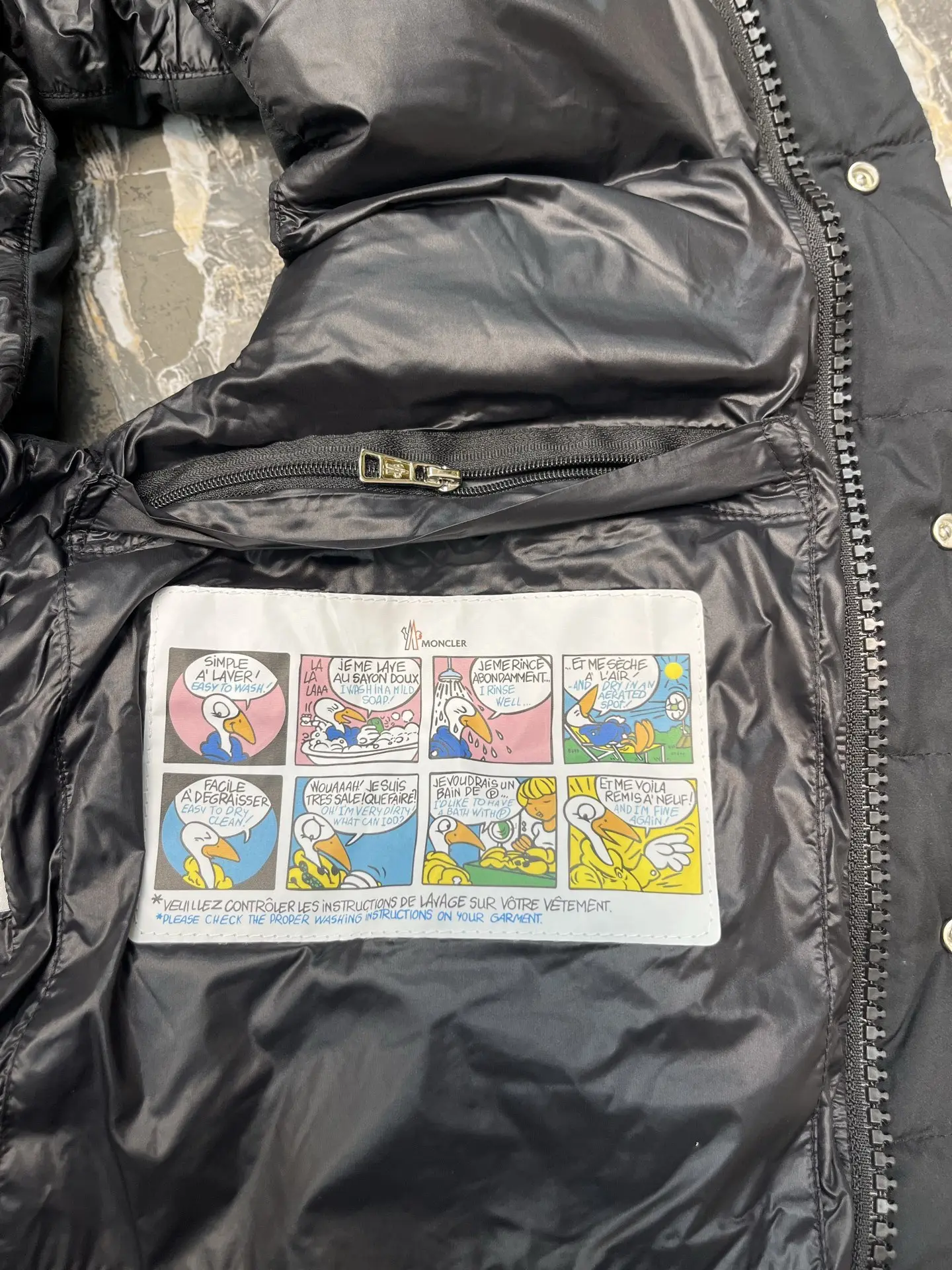 Matte Quilted Down Gilet D47019080 — view 6