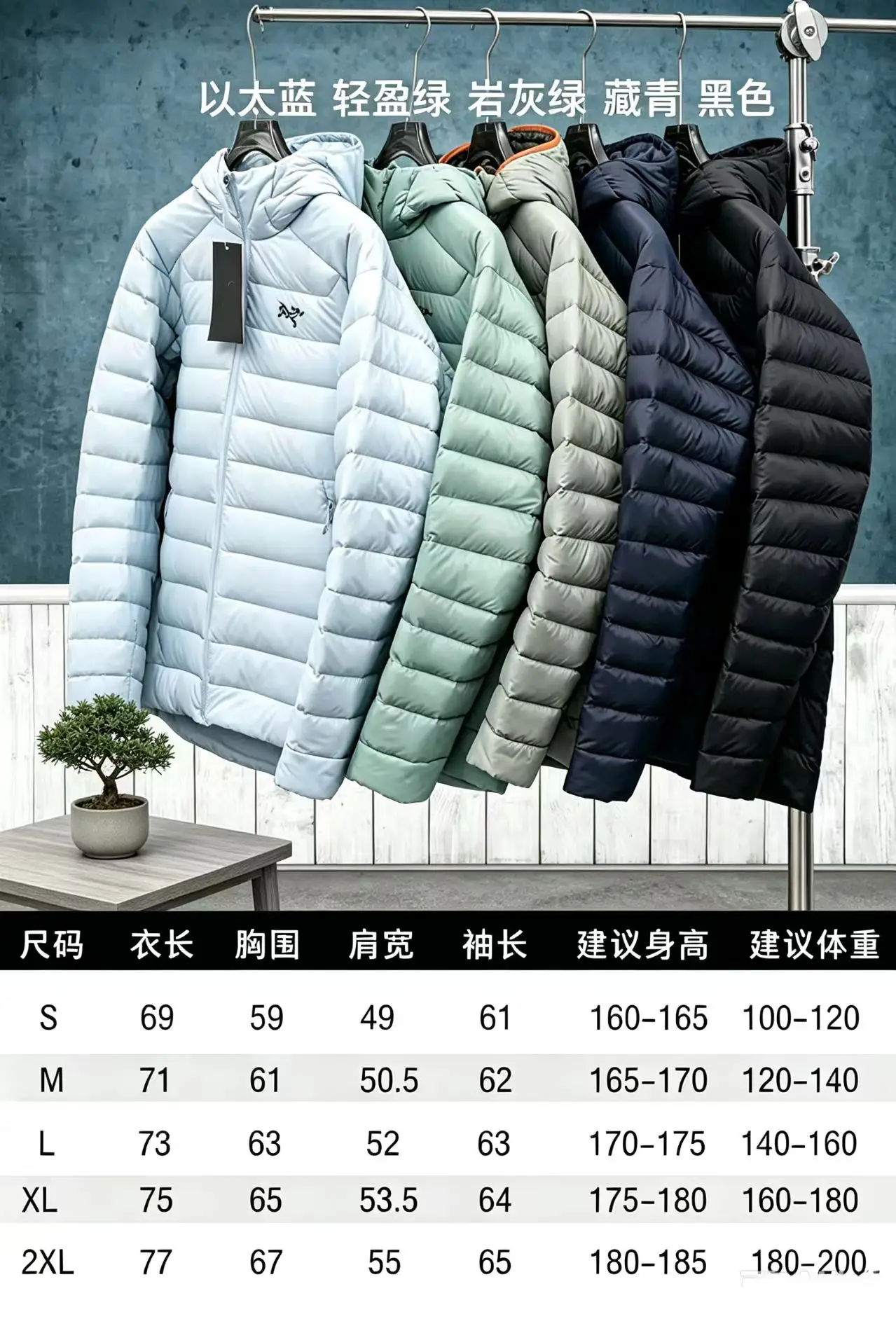 Cerium Hooded Down-Filled Puffer Jacket D52021371 — view 2