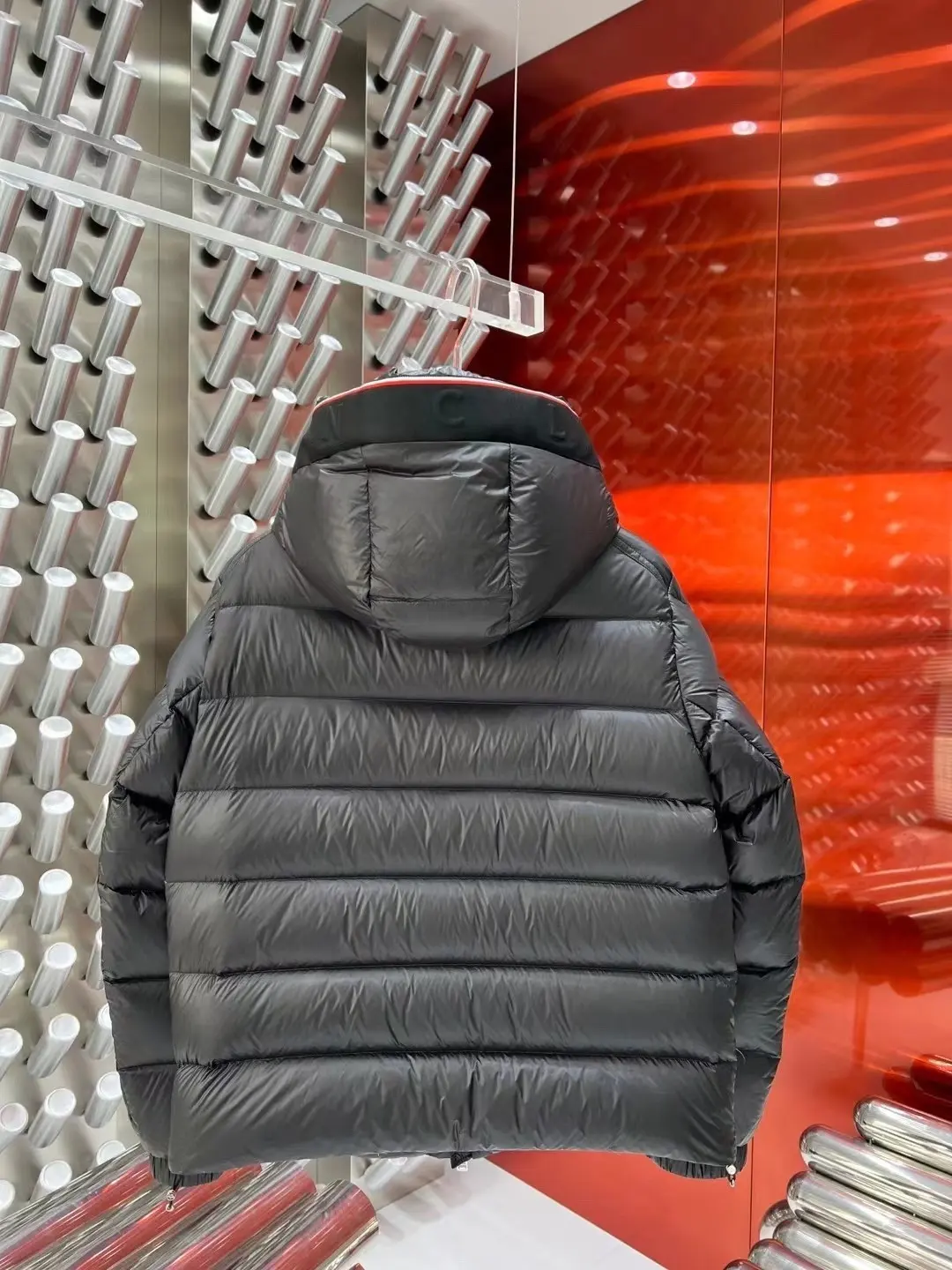 Moncler Hooded Down Puffer Jacket D57020976 — view 7