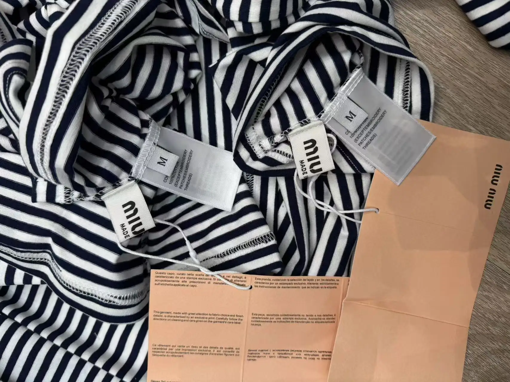 Embroidered Striped Long-Sleeve T-Shirt D6515673 — view 4