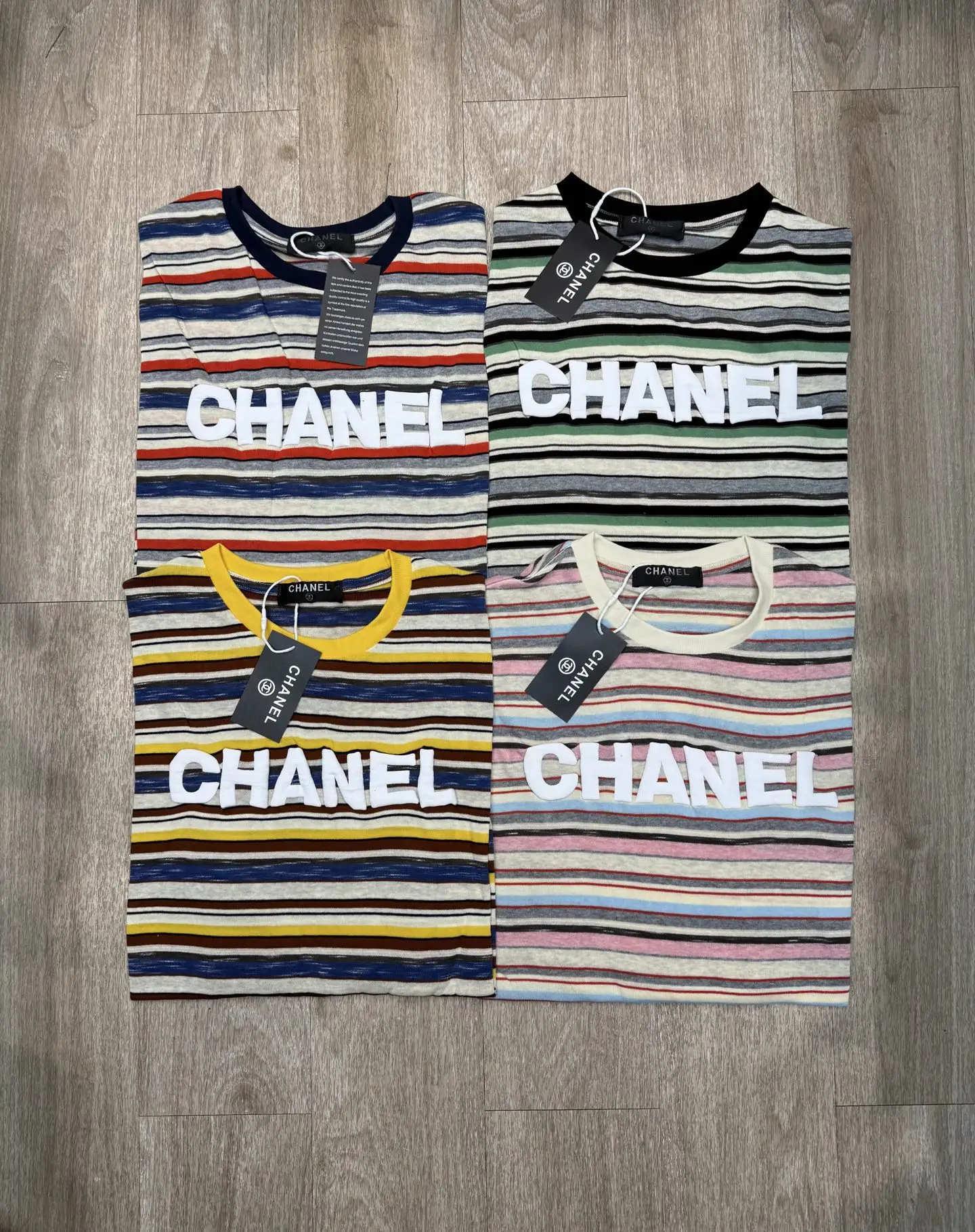 Logo Striped Long-Sleeve T-Shirt D6915687 — view 2