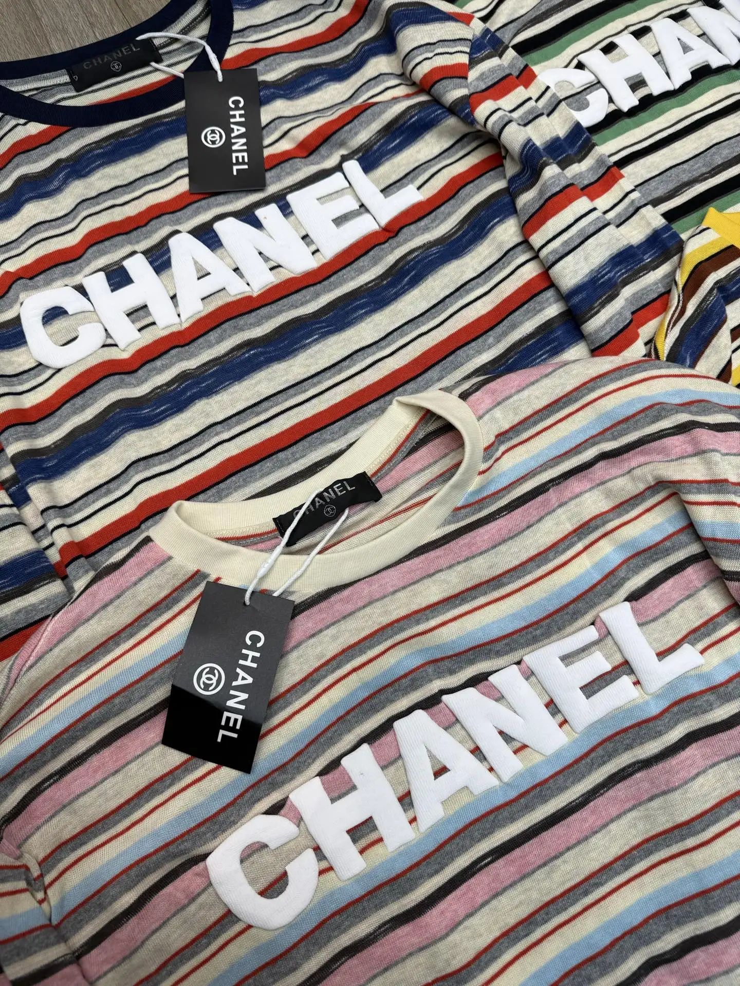 Logo Striped Long-Sleeve T-Shirt D6915687 — view 4